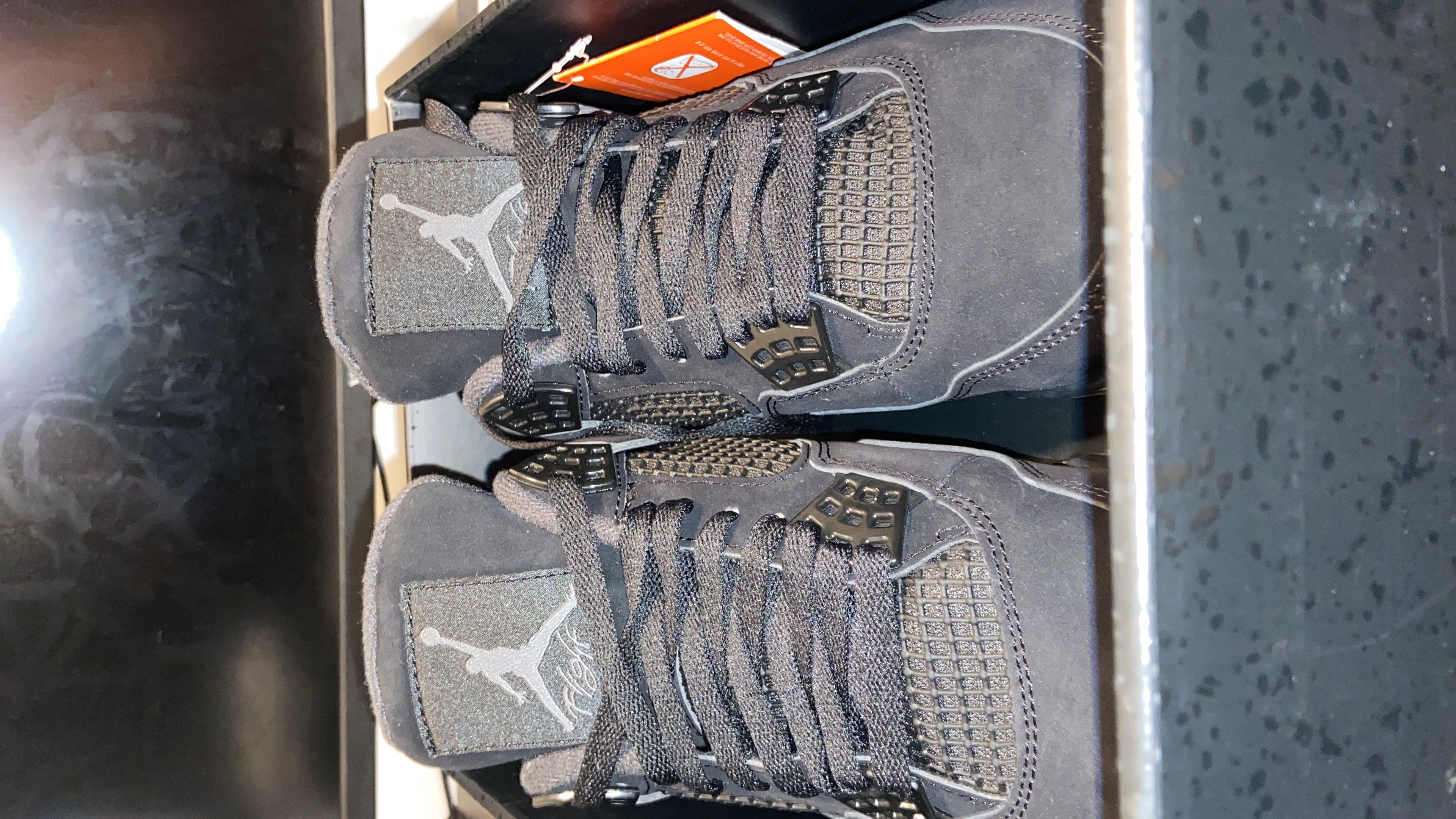 PK God Batch Air Jordan 4 Retro Black Cat CU1110-010 review Andrea Barboza 01