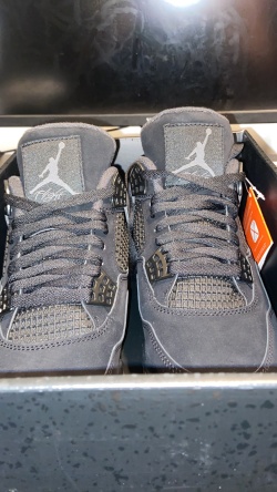 PK God Batch Air Jordan 4 Retro Black Cat CU1110-010 review Andrea Barboza 02