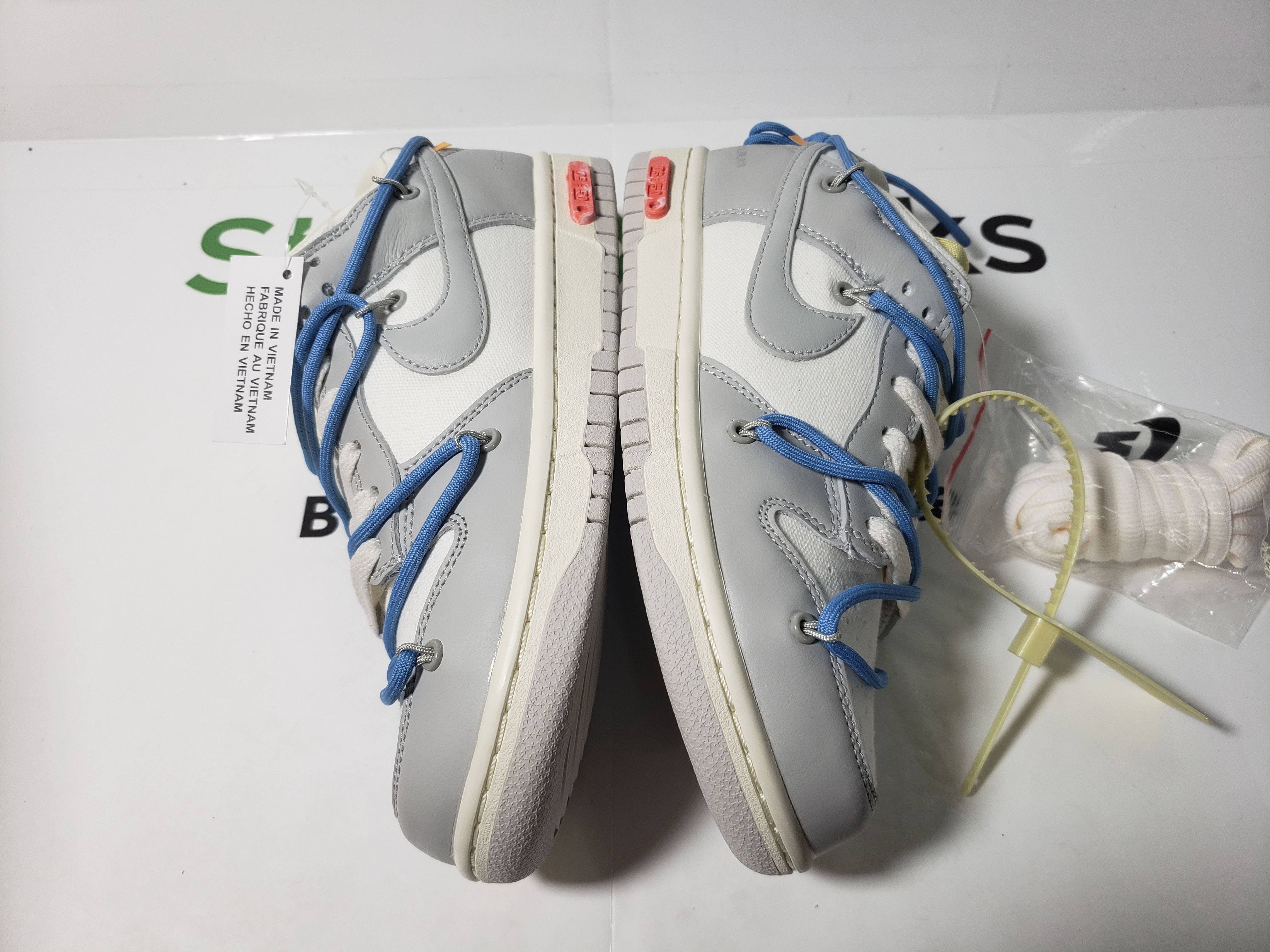 PK God Batch Nike Dunk Low Off-White Lot 5 DM1602-113 review Looken 00