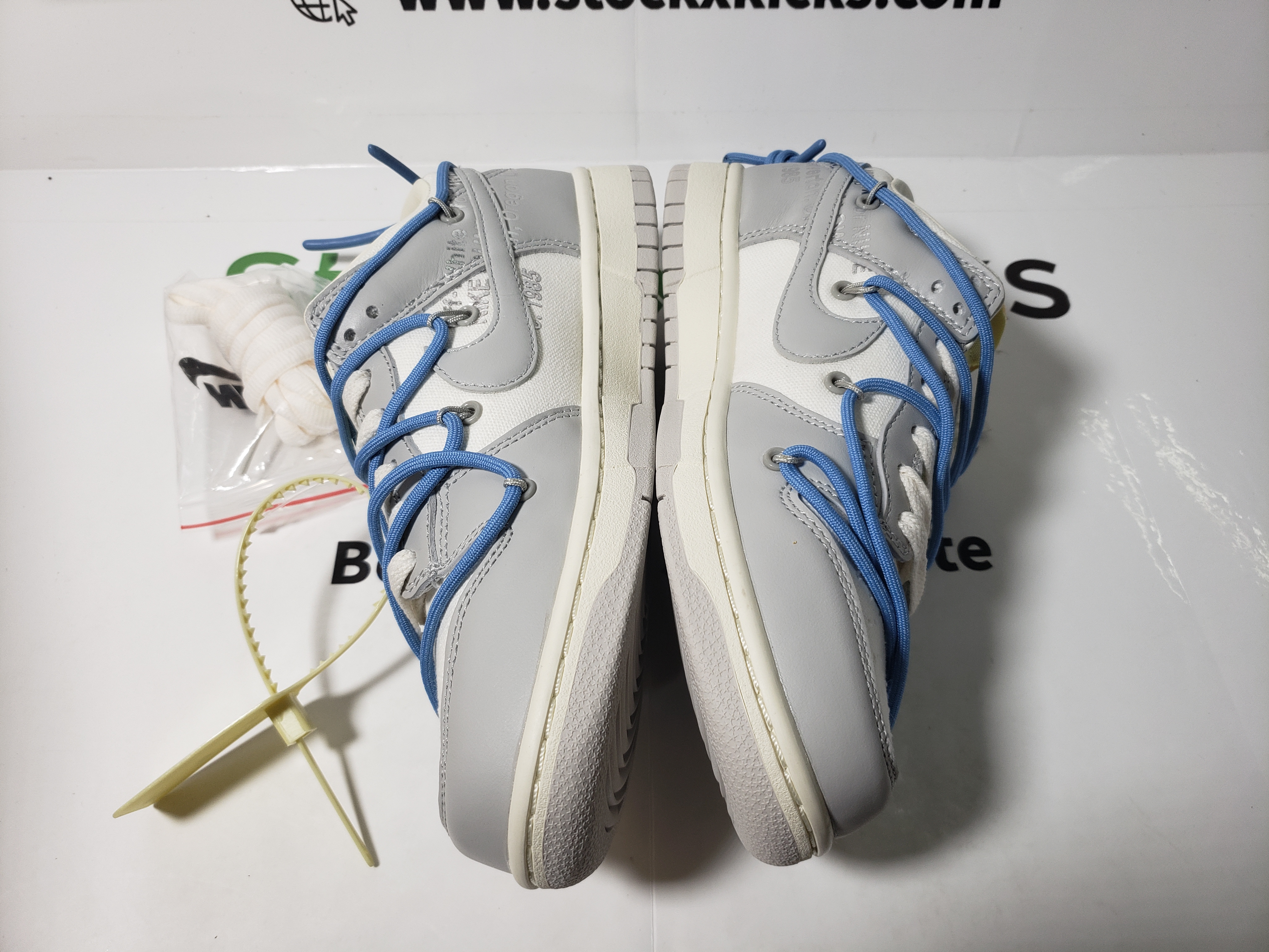 PK God Batch Nike Dunk Low Off-White Lot 5 DM1602-113 review Looken 01