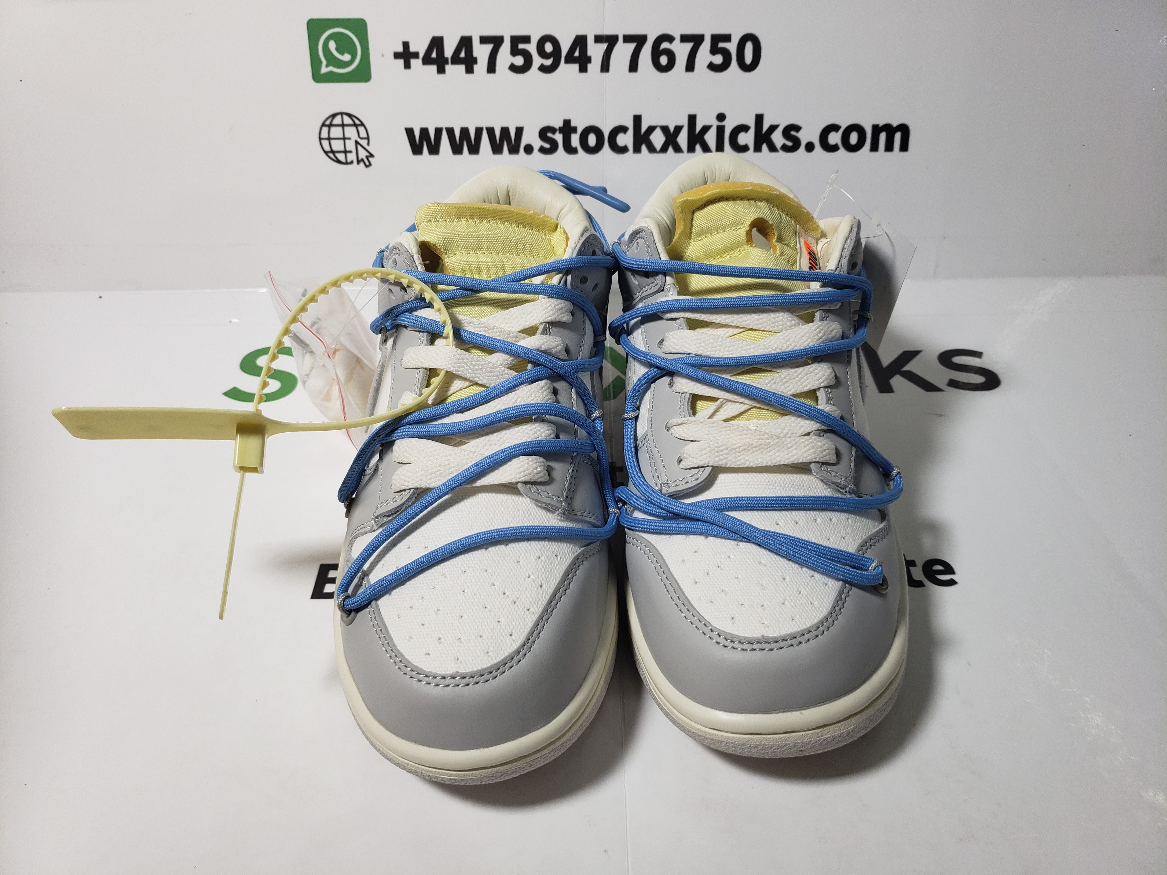 PK God Batch Nike Dunk Low Off-White Lot 5 DM1602-113 review Looken 02