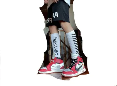 PK God Batch Nike Air Jordan 1 Retro High Off-White Chicago AA3834-101 review Jake Kim