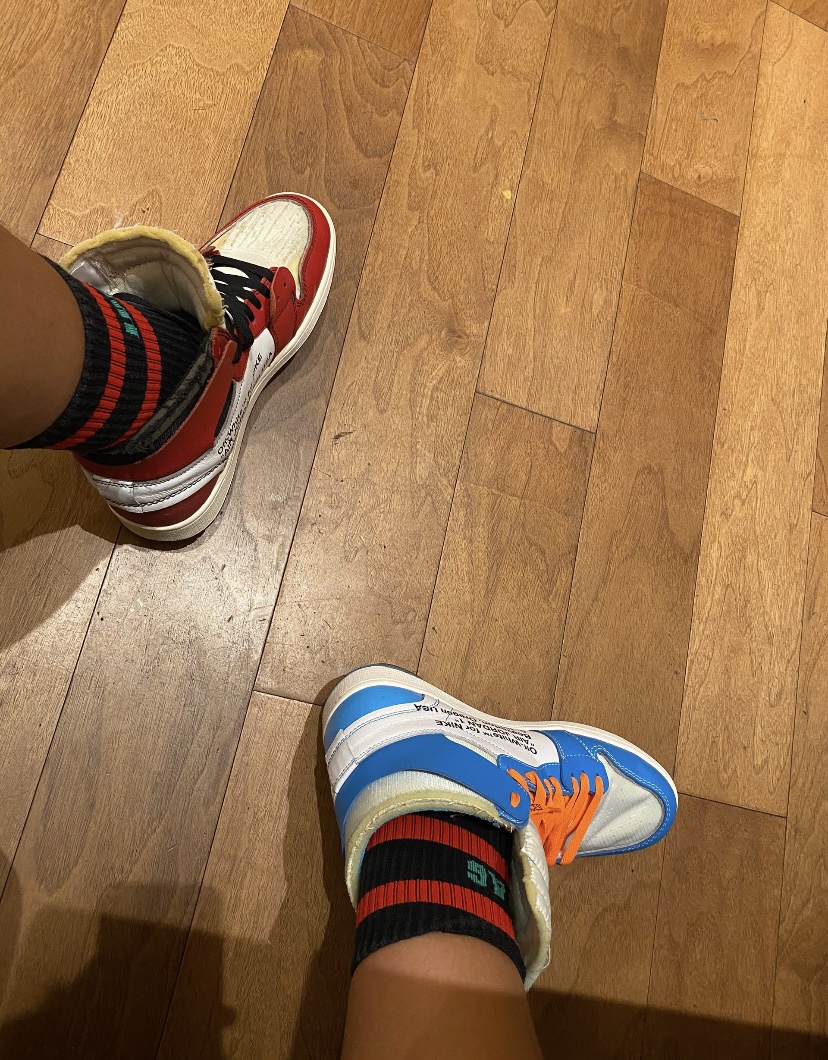 PK God Batch Nike Air Jordan 1 Retro High Off-White Chicago AA3834-101 review Lars Vergien