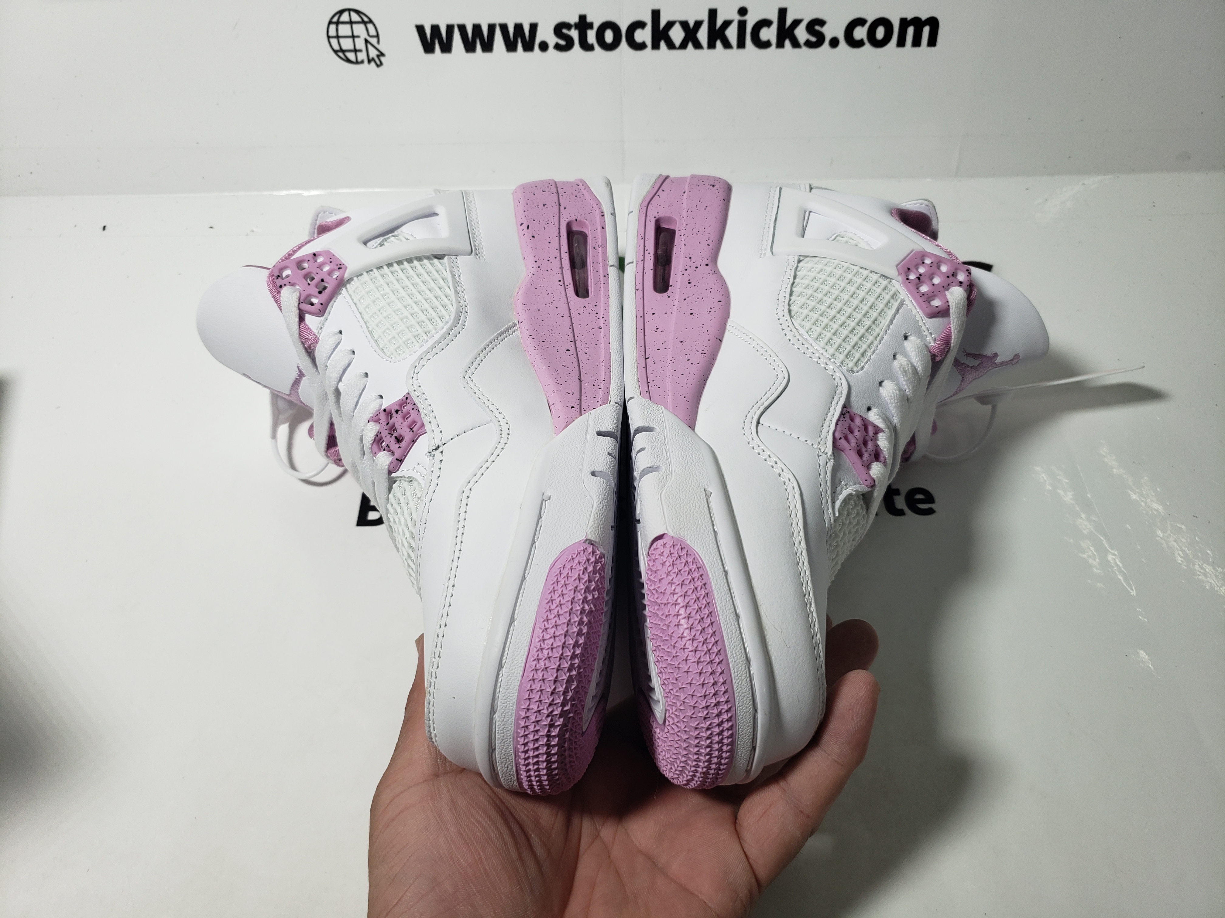 PK God Batch Air Jordan 4 White Pink CT8527-116 review stockxkicks 02
