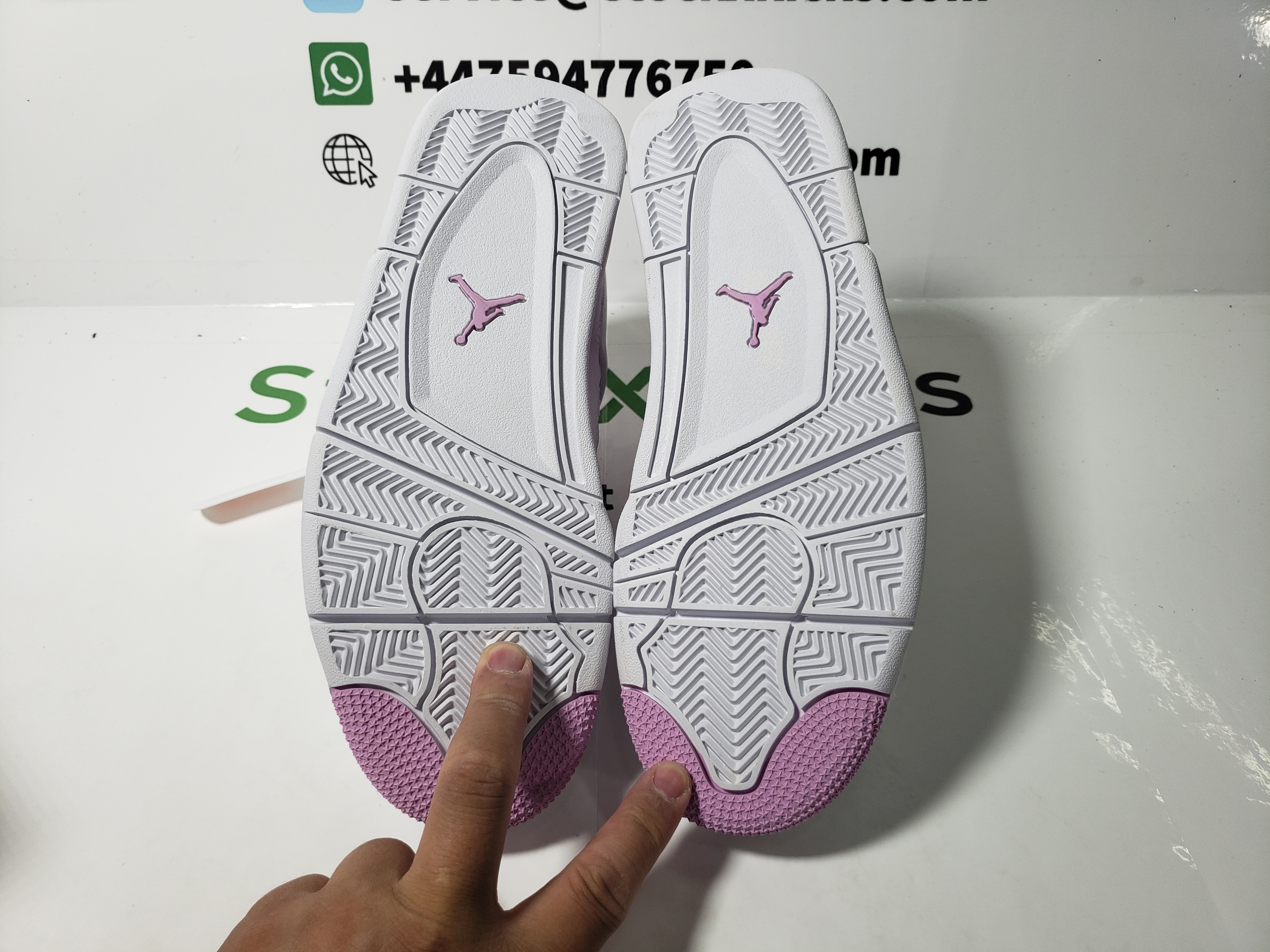 PK God Batch Air Jordan 4 White Pink CT8527-116 review stockxkicks 04