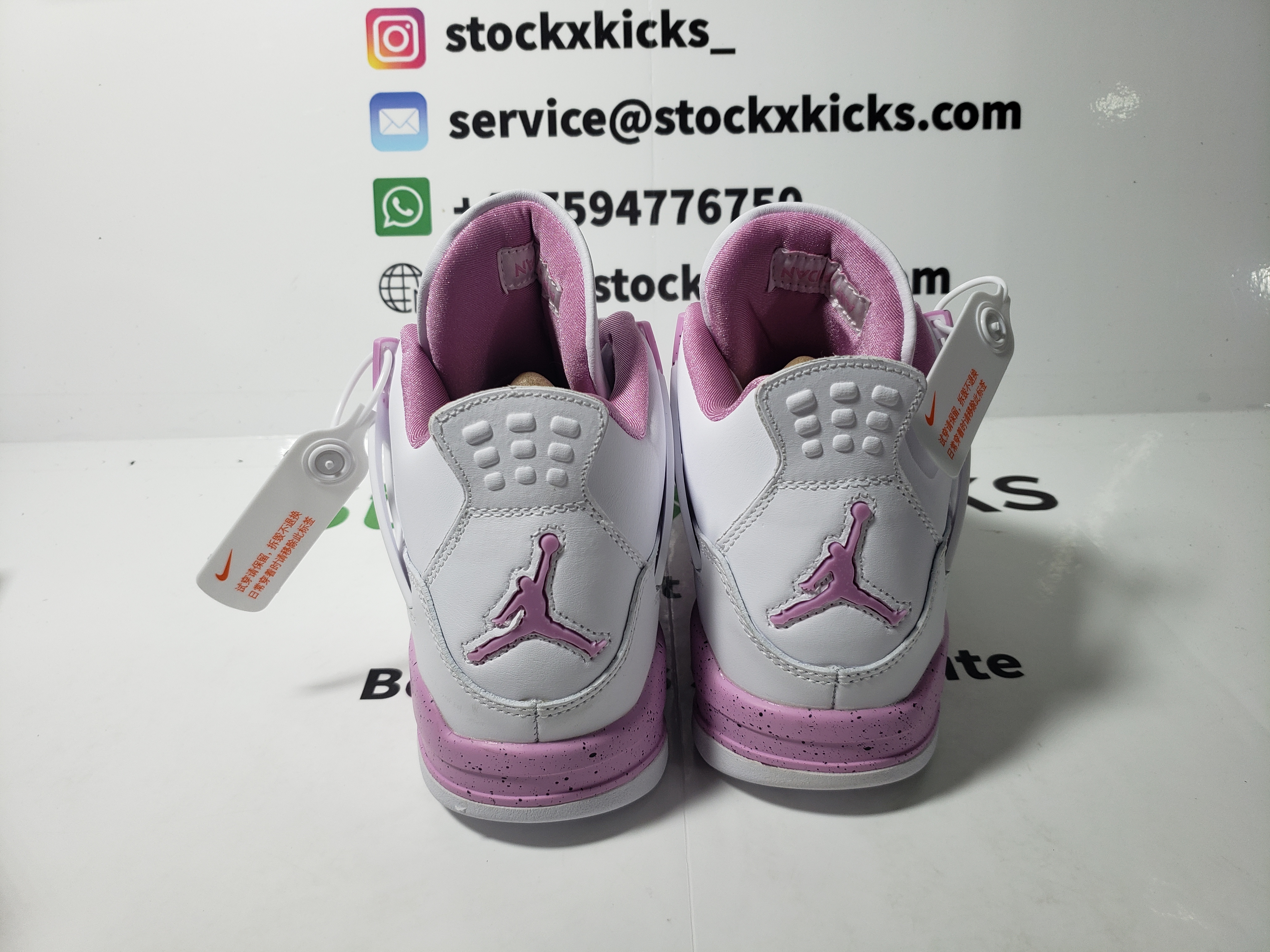 PK God Batch Air Jordan 4 White Pink CT8527-116 review stockxkicks 00