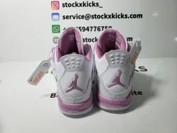 PK God Batch Air Jordan 4 White Pink CT8527-116 review stockxkicks 01