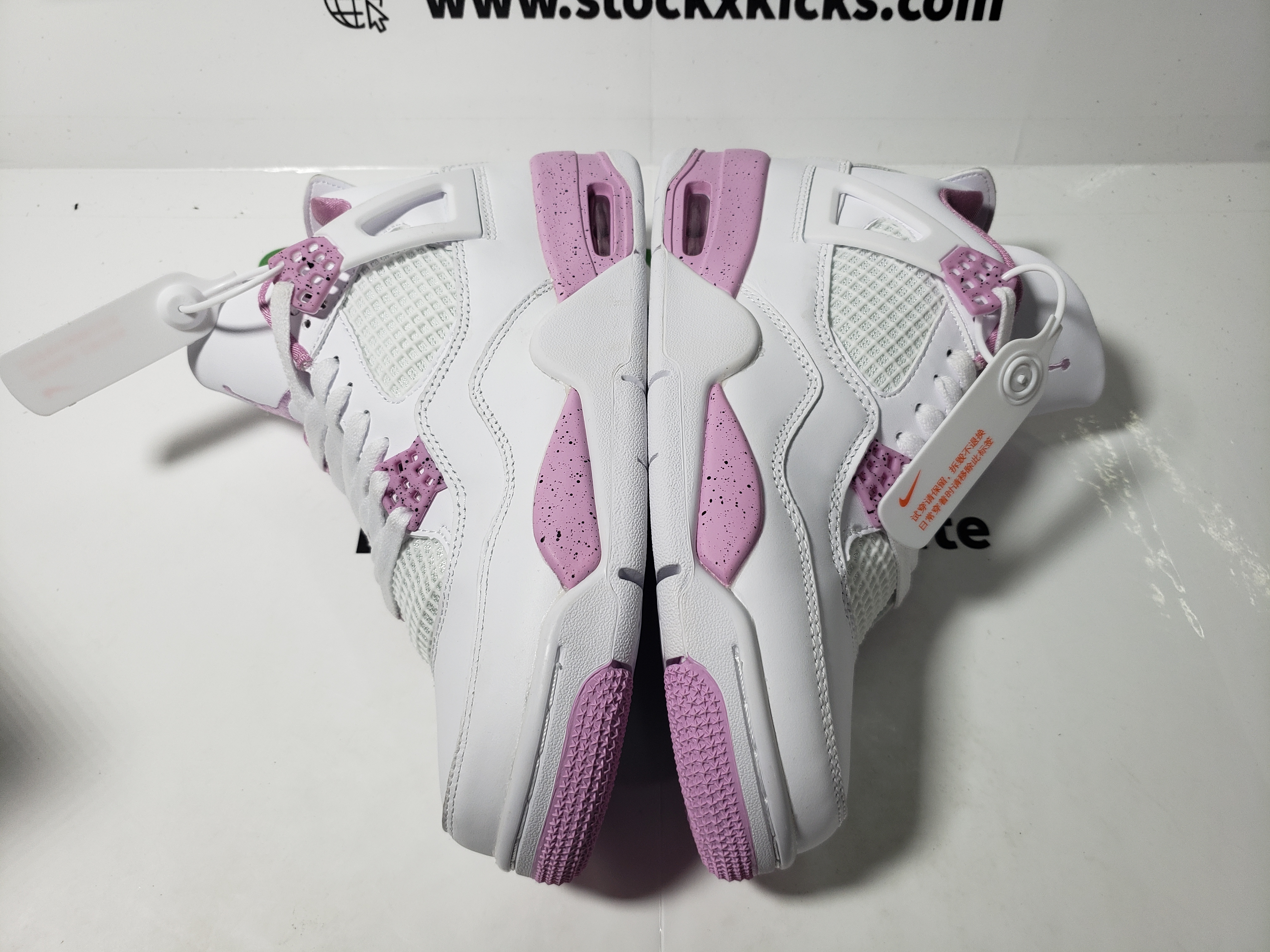 PK God Batch Air Jordan 4 White Pink CT8527-116 review stockxkicks 03