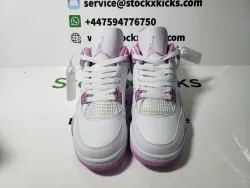 PK God Batch Air Jordan 4 White Pink CT8527-116 review stockxkicks 02