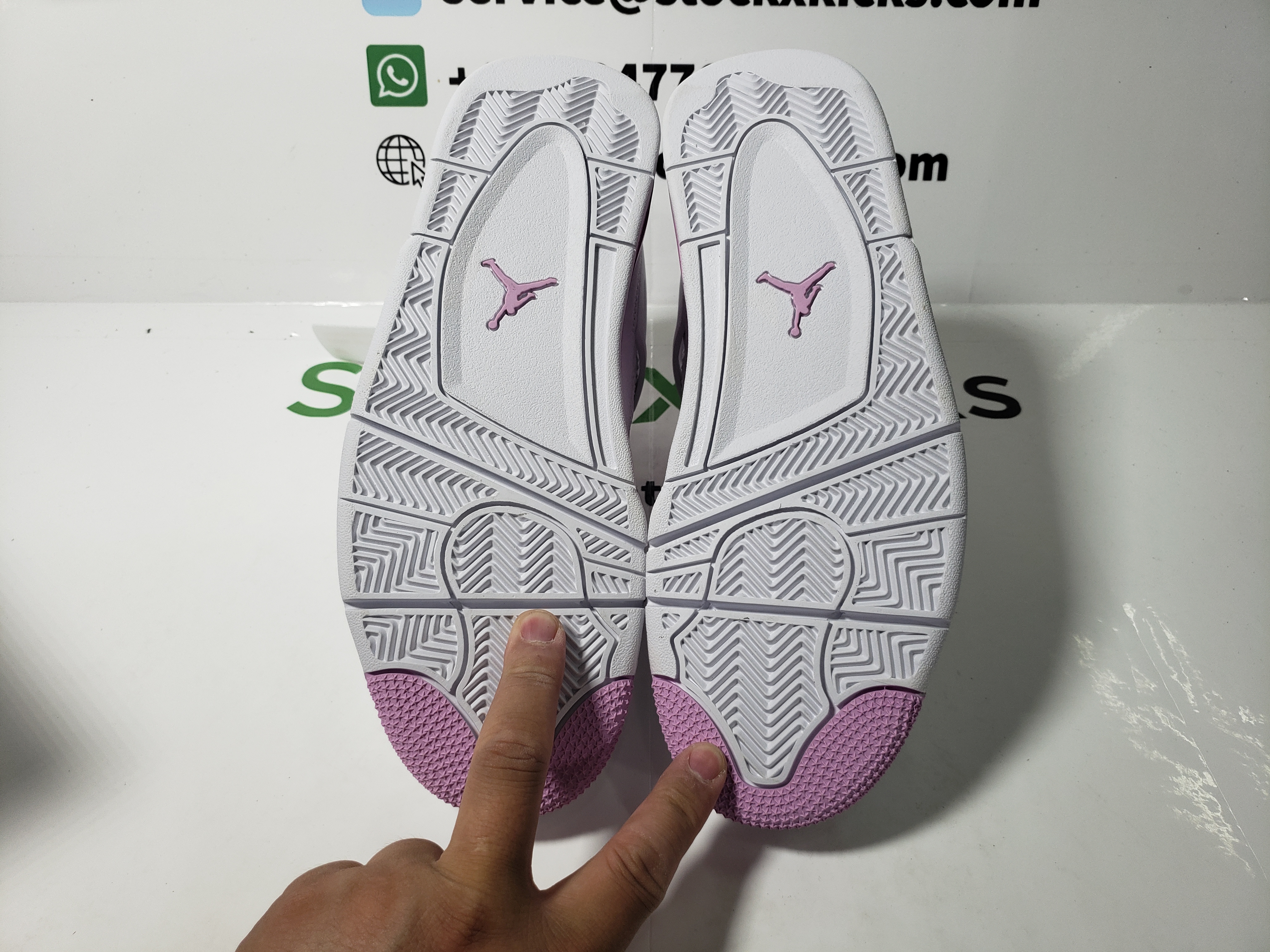 PK God Batch Air Jordan 4 White Pink CT8527-116 review stockxkicks 04