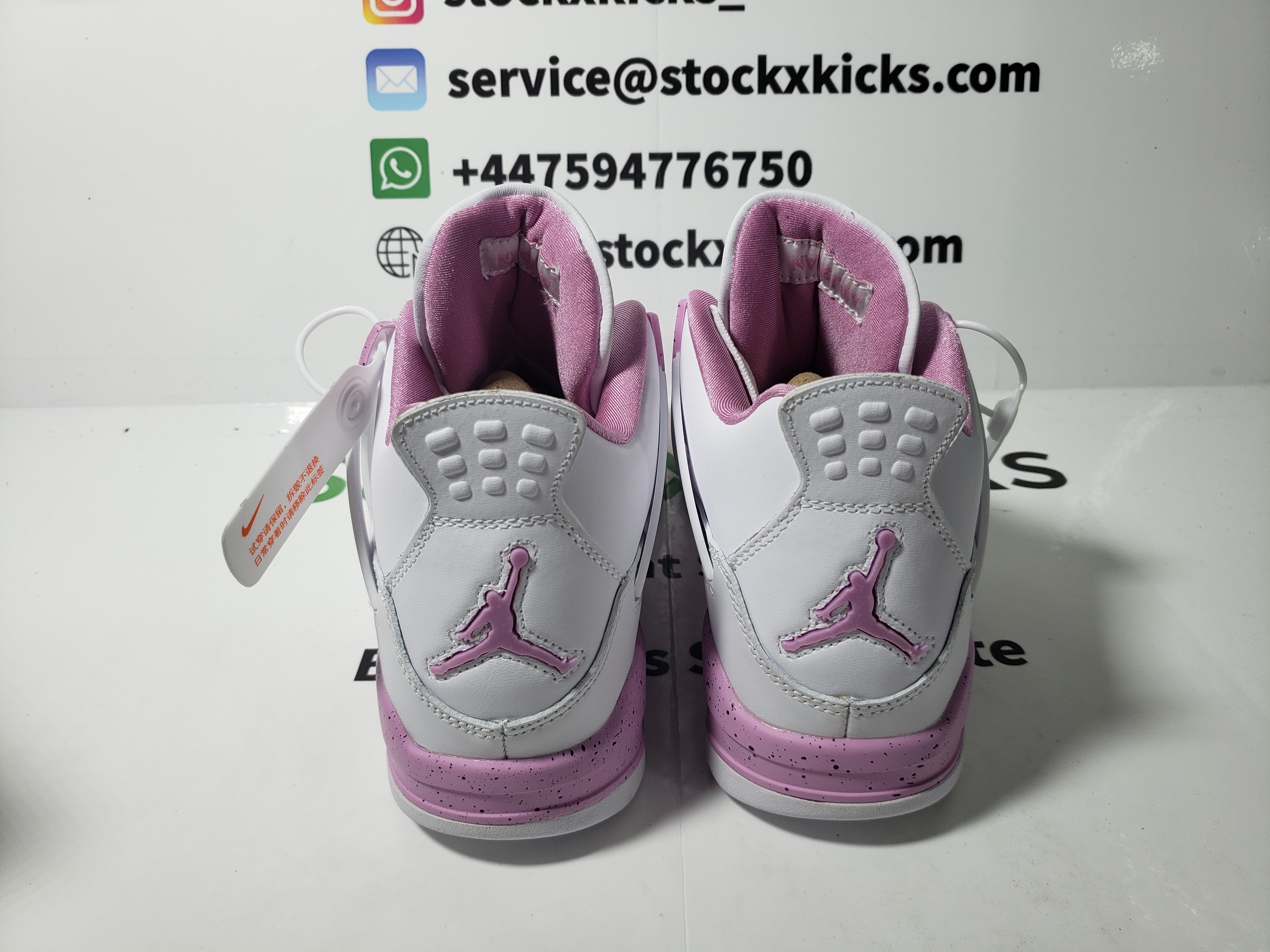 PK God Batch Air Jordan 4 White Pink CT8527-116 review stockxkicks 00