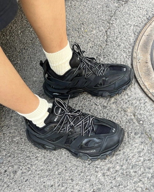 【Top PK God Batch】Balenciaga Track Tess S.Black (LED) 555032 W1GB7 1000  review 