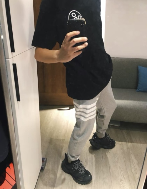Balenciaga Track Tess S.Black (LED) 555032 W1GB7 1000  review 