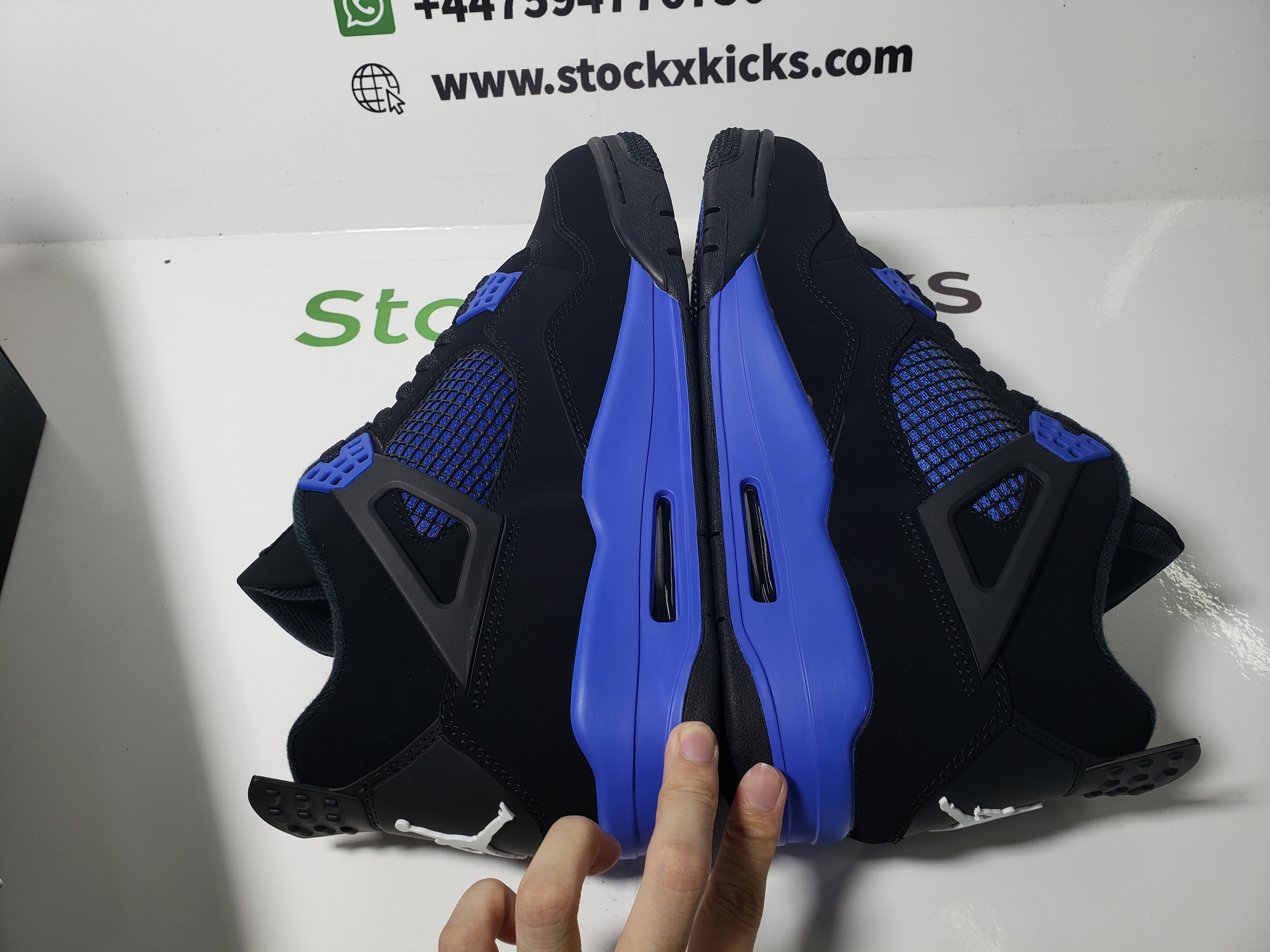 LJR Batch Air Jordan 4 Retro Blue Thunder CT8527-018 review stockxkicks 02