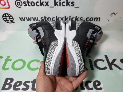 PK God Batch Air Jordan 3 Retro Black Cement (2018) 854262-001 review stockxkicks 03
