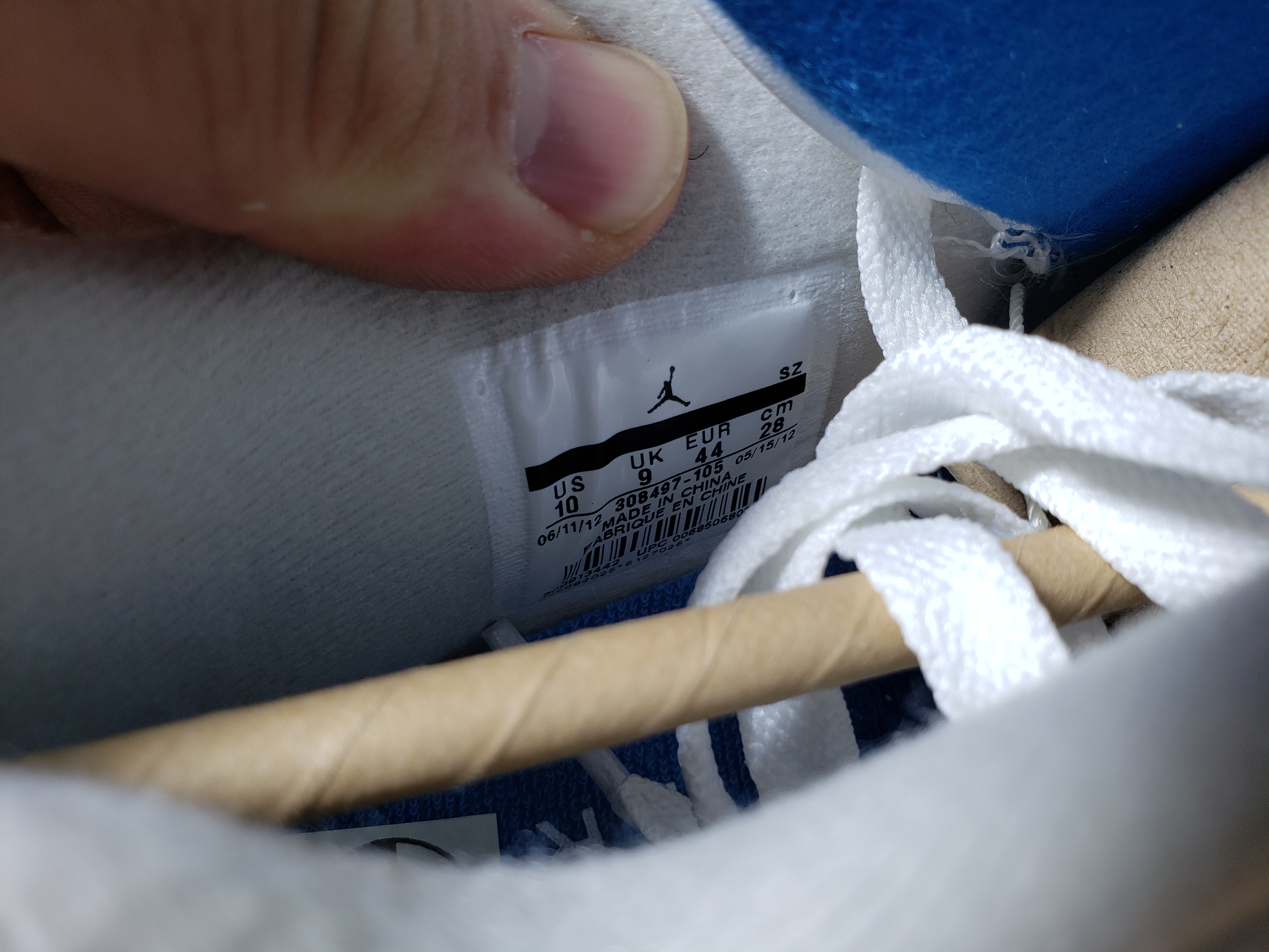 PK God Batch Air Jordan 4 Retro Military Blue (2012) 308497-105 review stockxkicks 06