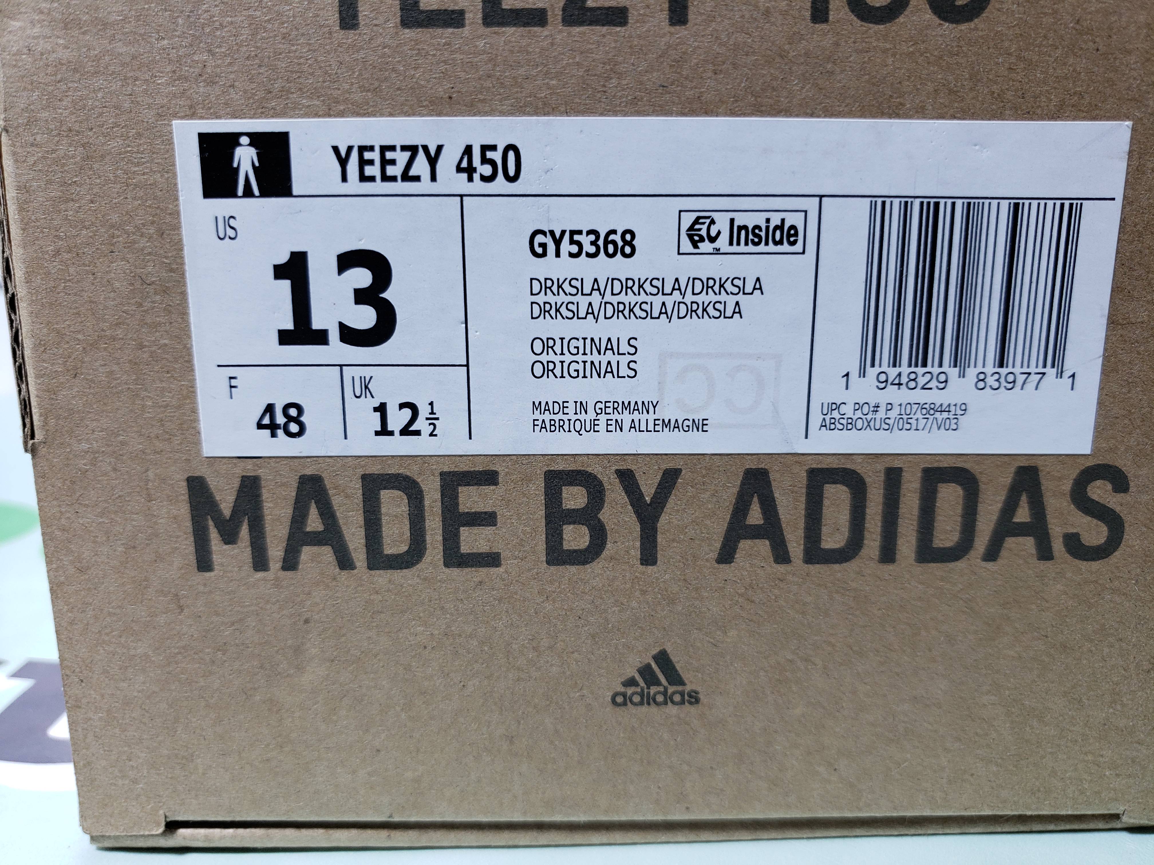 PK God Batch adidas Yeezy 450 Dark Slate GY5368 review stockxkicks 00