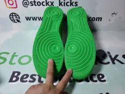 PK God Batch Nike Air Force 1 Low Off-White Light Green Spark DX1419-300 review stockxkicks 06