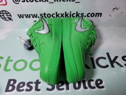 PK God Batch Nike Air Force 1 Low Off-White Light Green Spark DX1419-300 review stockxkicks 04