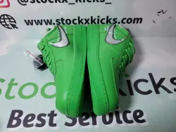 PK God Batch Nike Air Force 1 Low Off-White Light Green Spark DX1419-300 review stockxkicks 04
