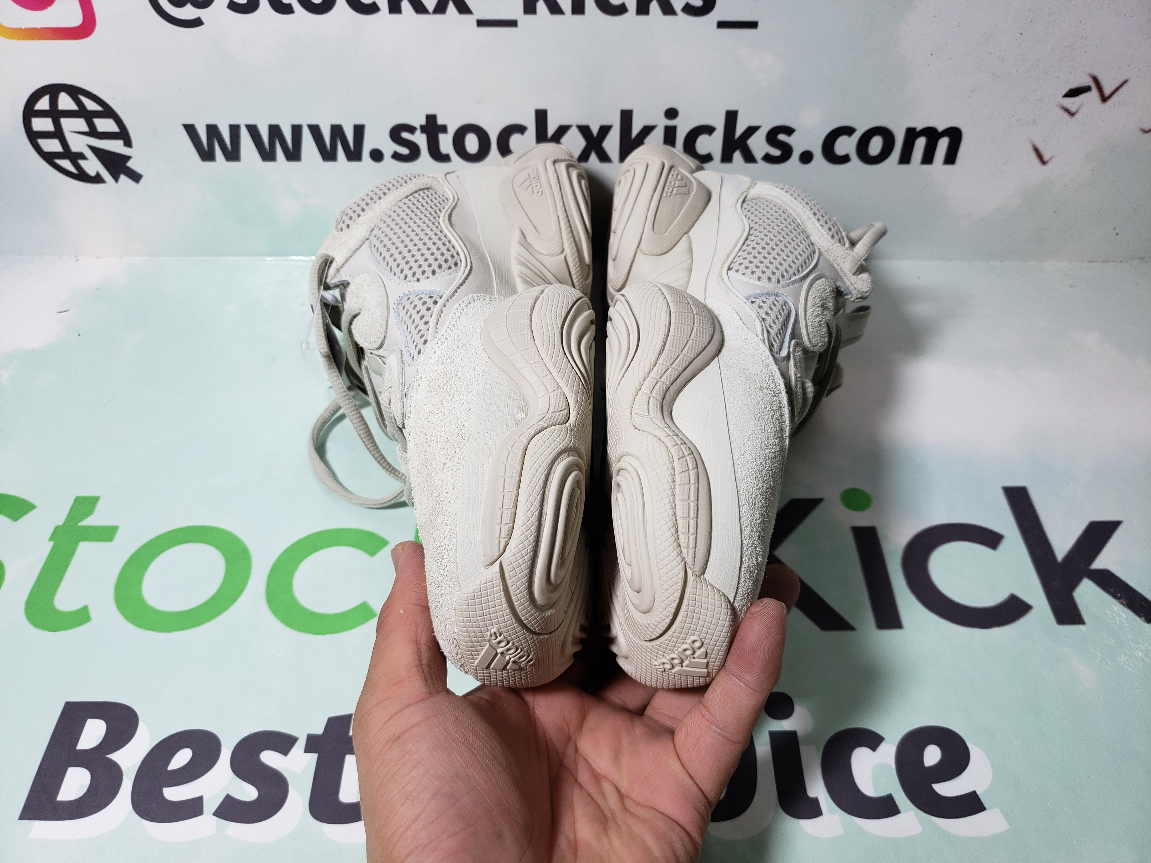 LJR Batch adidas Yeezy 500 Blush DB2908 review stockxkicks 03