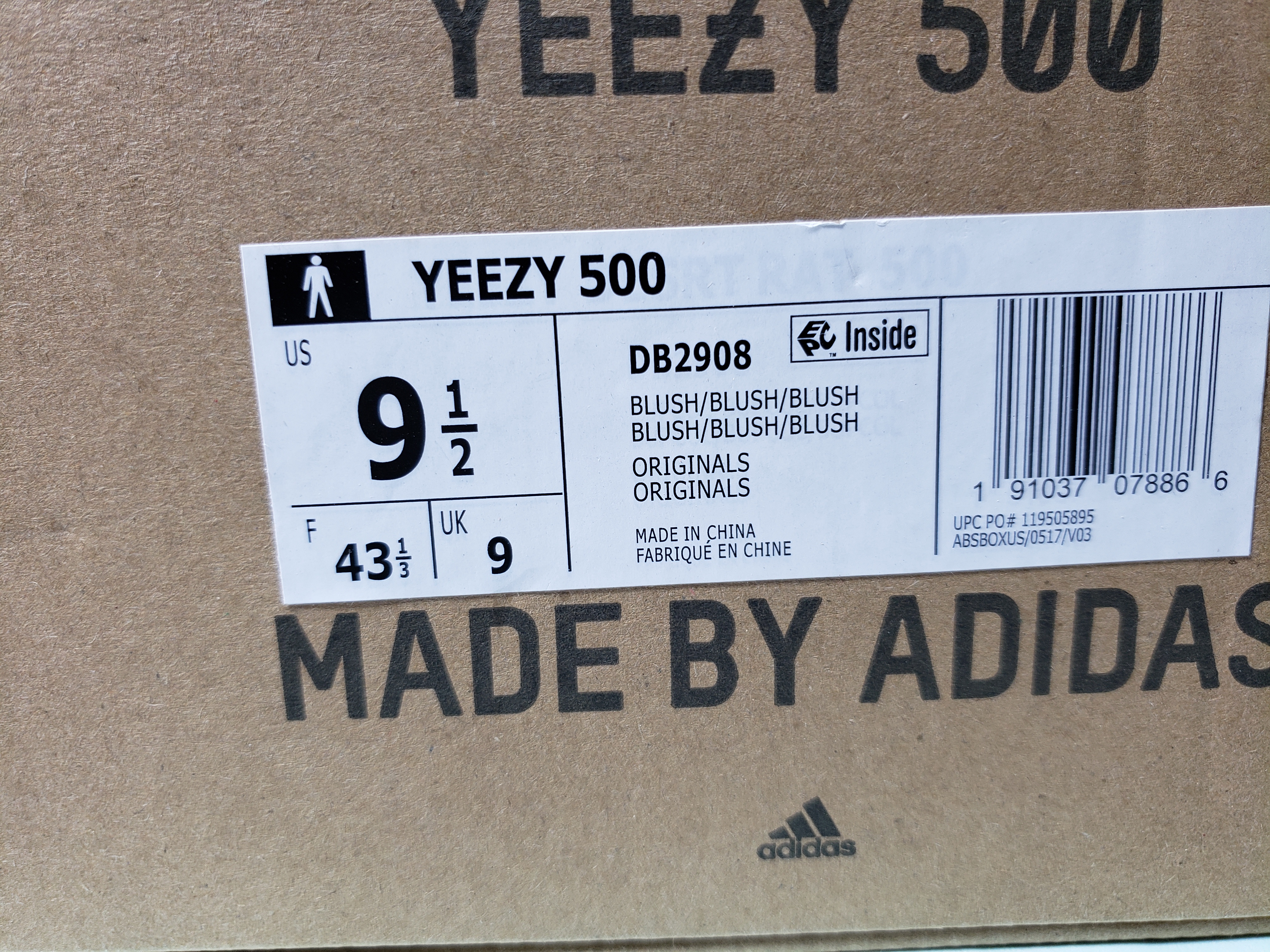 LJR Batch adidas Yeezy 500 Blush DB2908 review stockxkicks 00