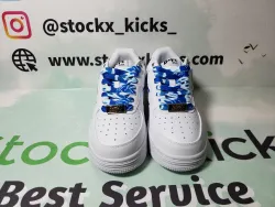 A Bathing Ape Bape Sta Low White Green Camouflage 1H20-191-045 review stockxkicks 03