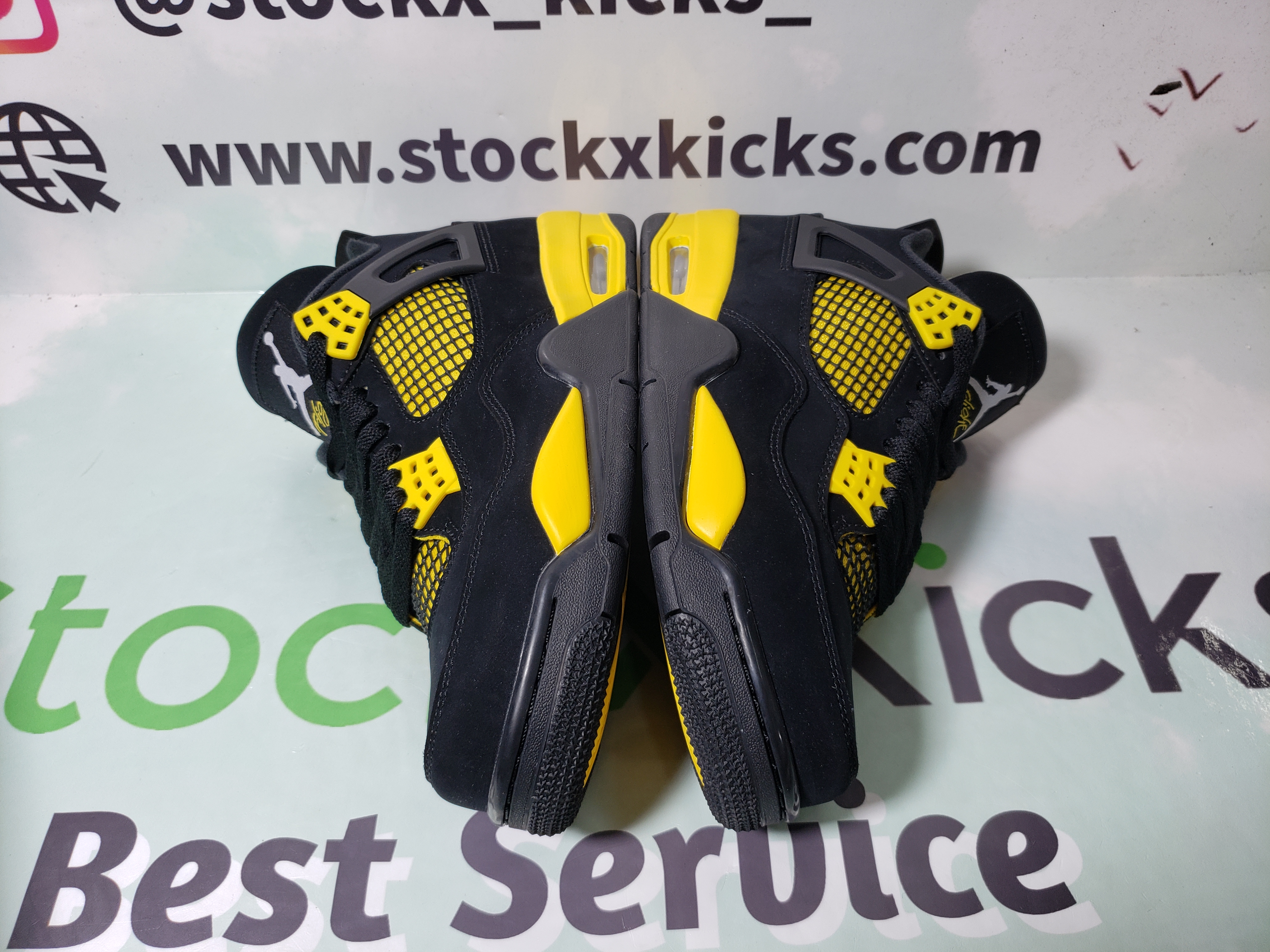 PK God Batch Air Jordan 4 Retro Thunder DH6927-017 review stockxkicks 04