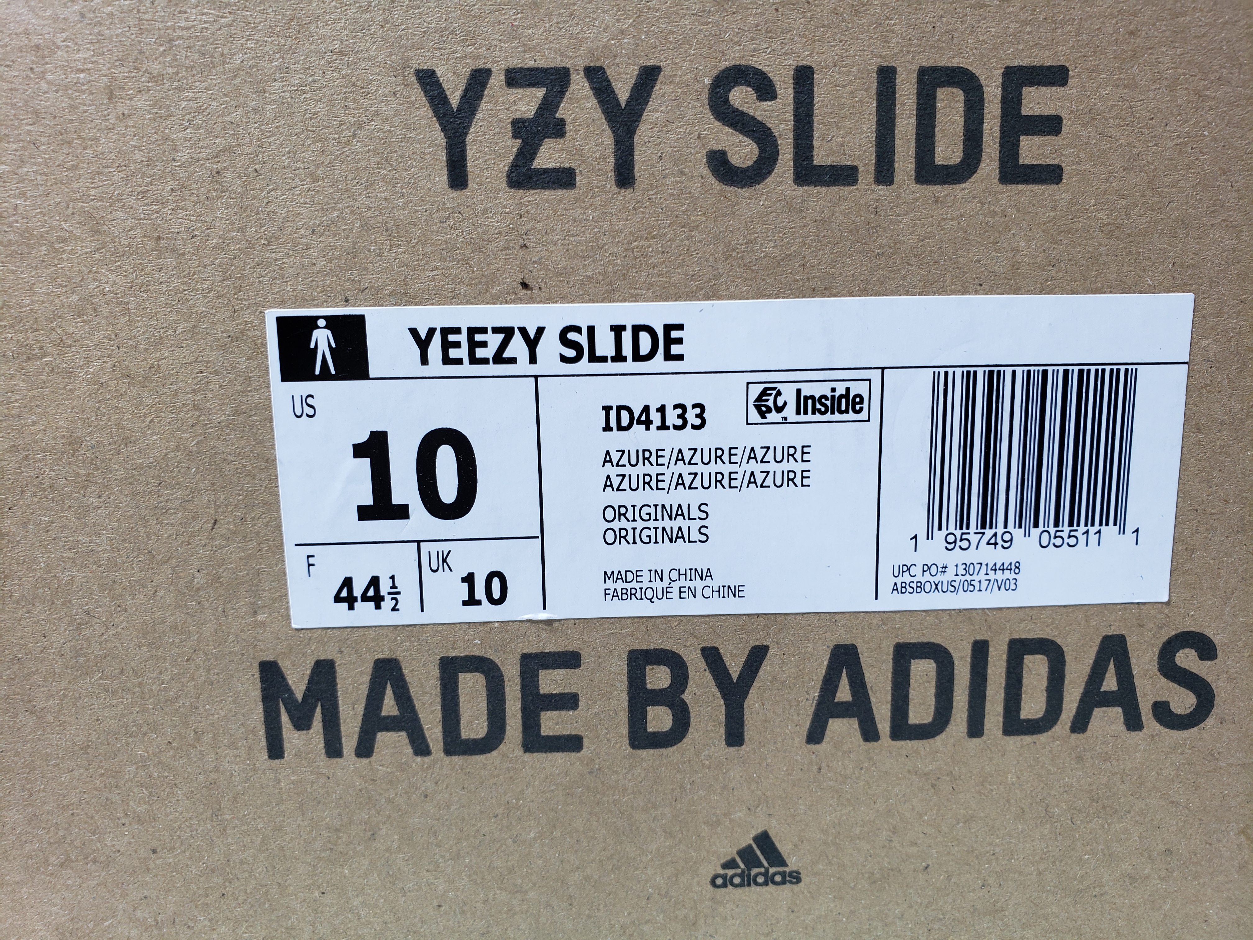 PK God Batch adidas Yeezy Slide Azure ID4133 review stockxkicks 00