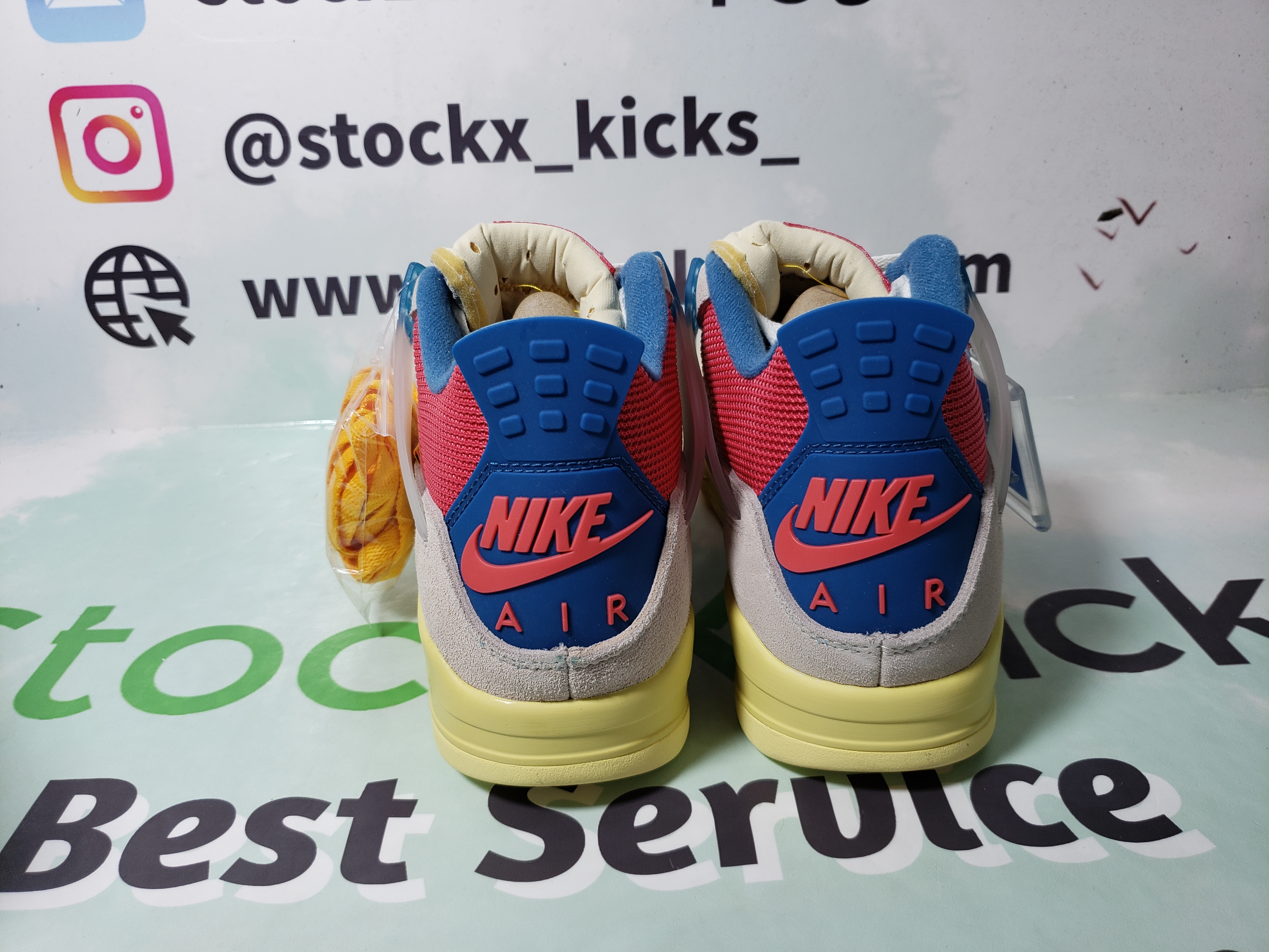PK God Batch Air Jordan 4 Retro Union Guava Ice DC9533-800 review stockxkicks 01