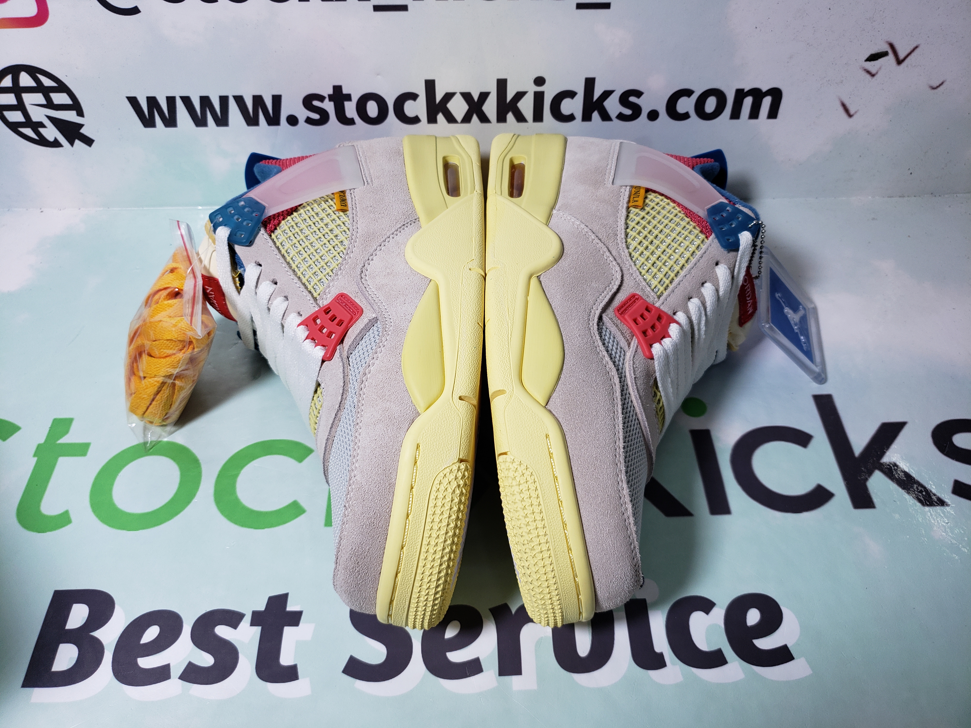 PK God Batch Air Jordan 4 Retro Union Guava Ice DC9533-800 review stockxkicks 04