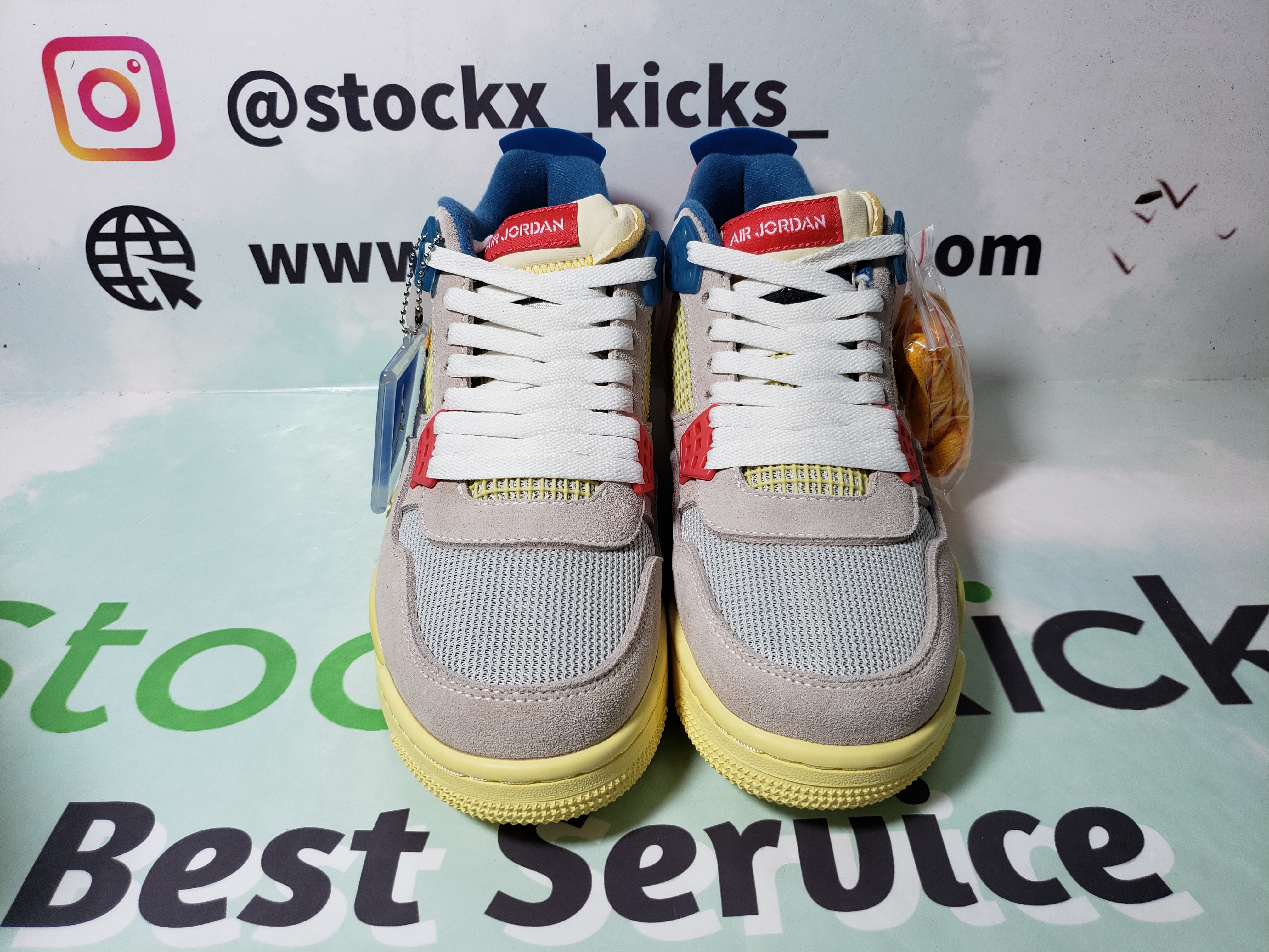 PK God Batch Air Jordan 4 Retro Union Guava Ice DC9533-800 review stockxkicks 02