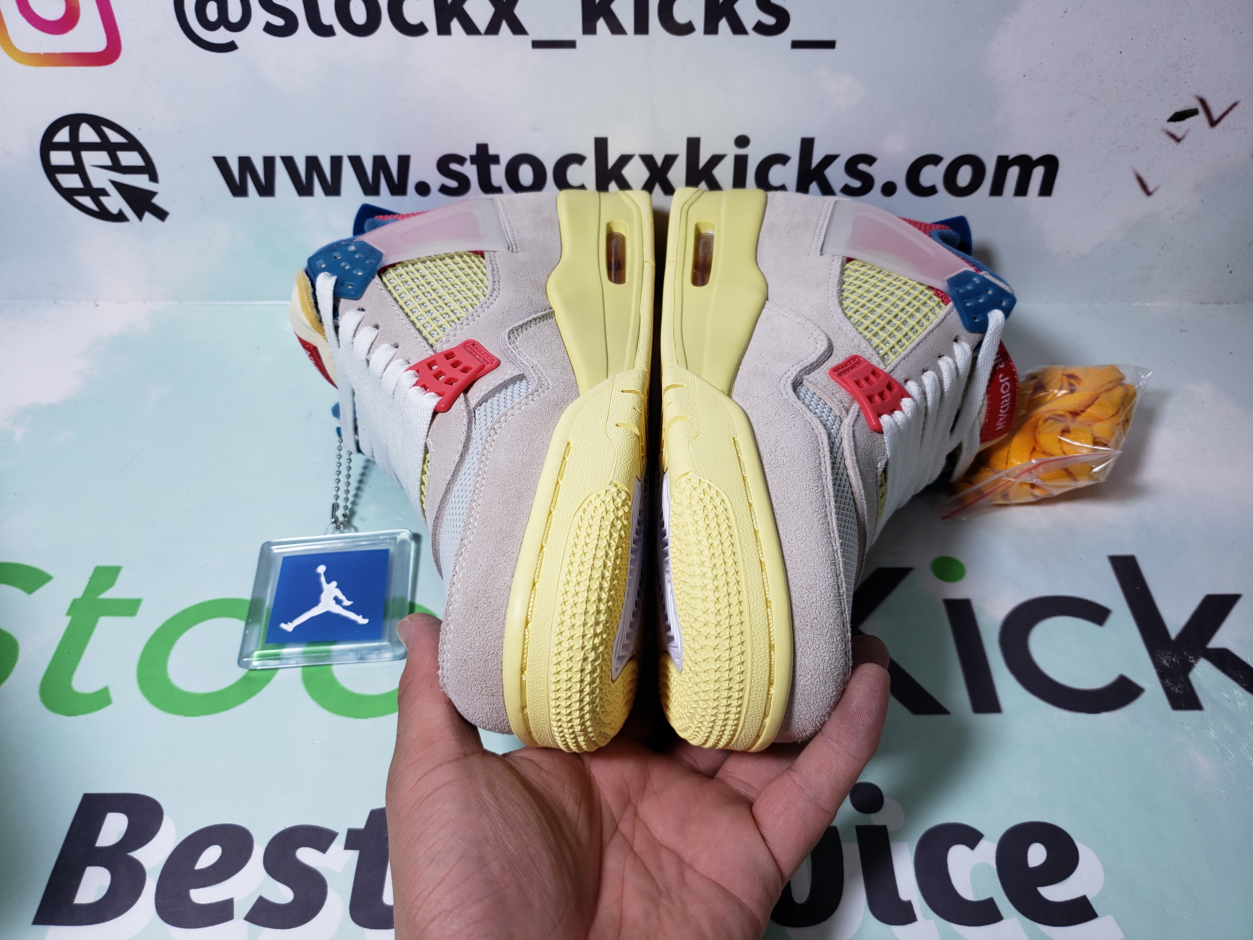 PK God Batch Air Jordan 4 Retro Union Guava Ice DC9533-800 review stockxkicks 03