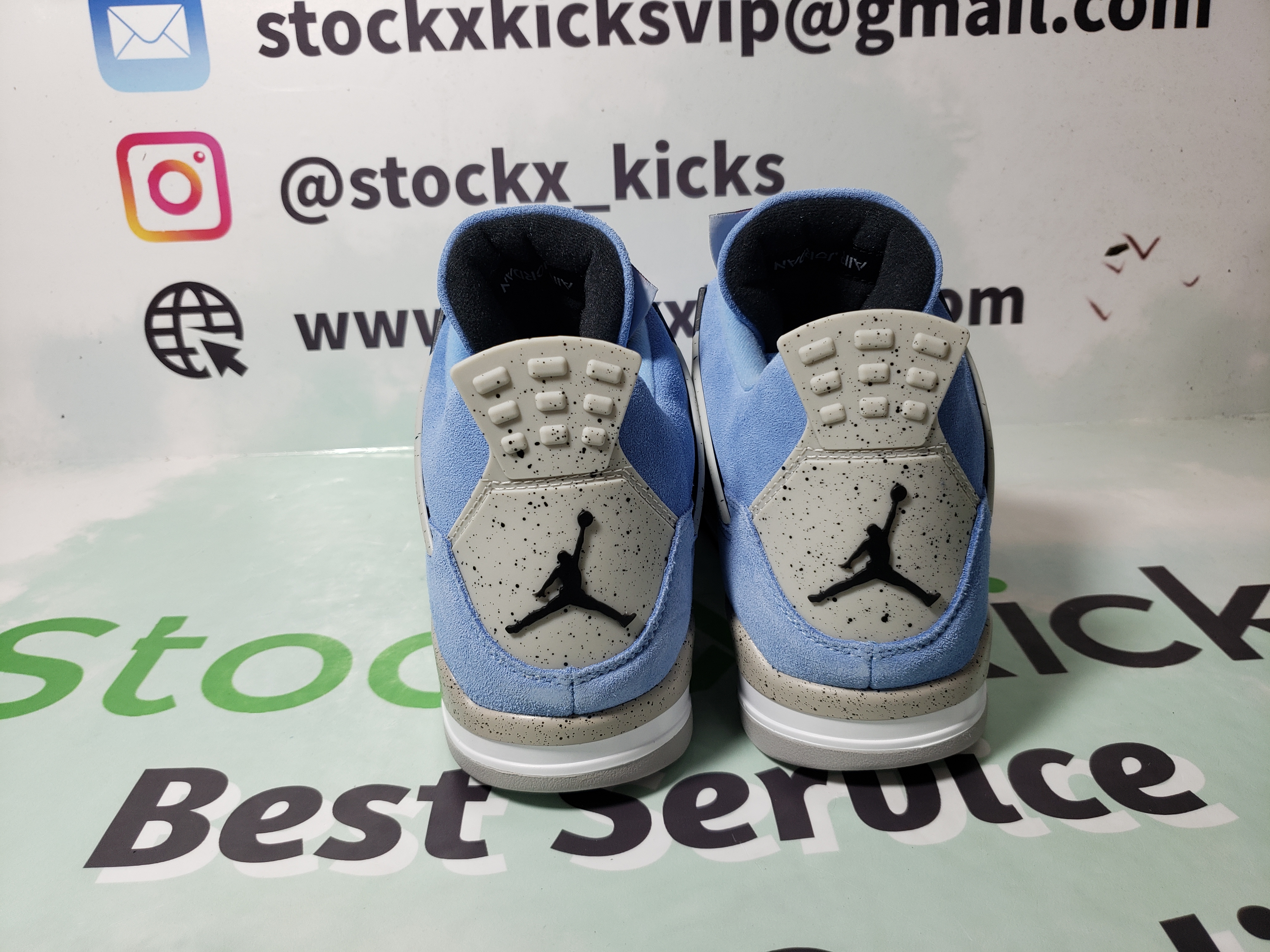 PK God Batch Air Jordan 4 SE University Blue CT8527-400 review stockxkicks 01