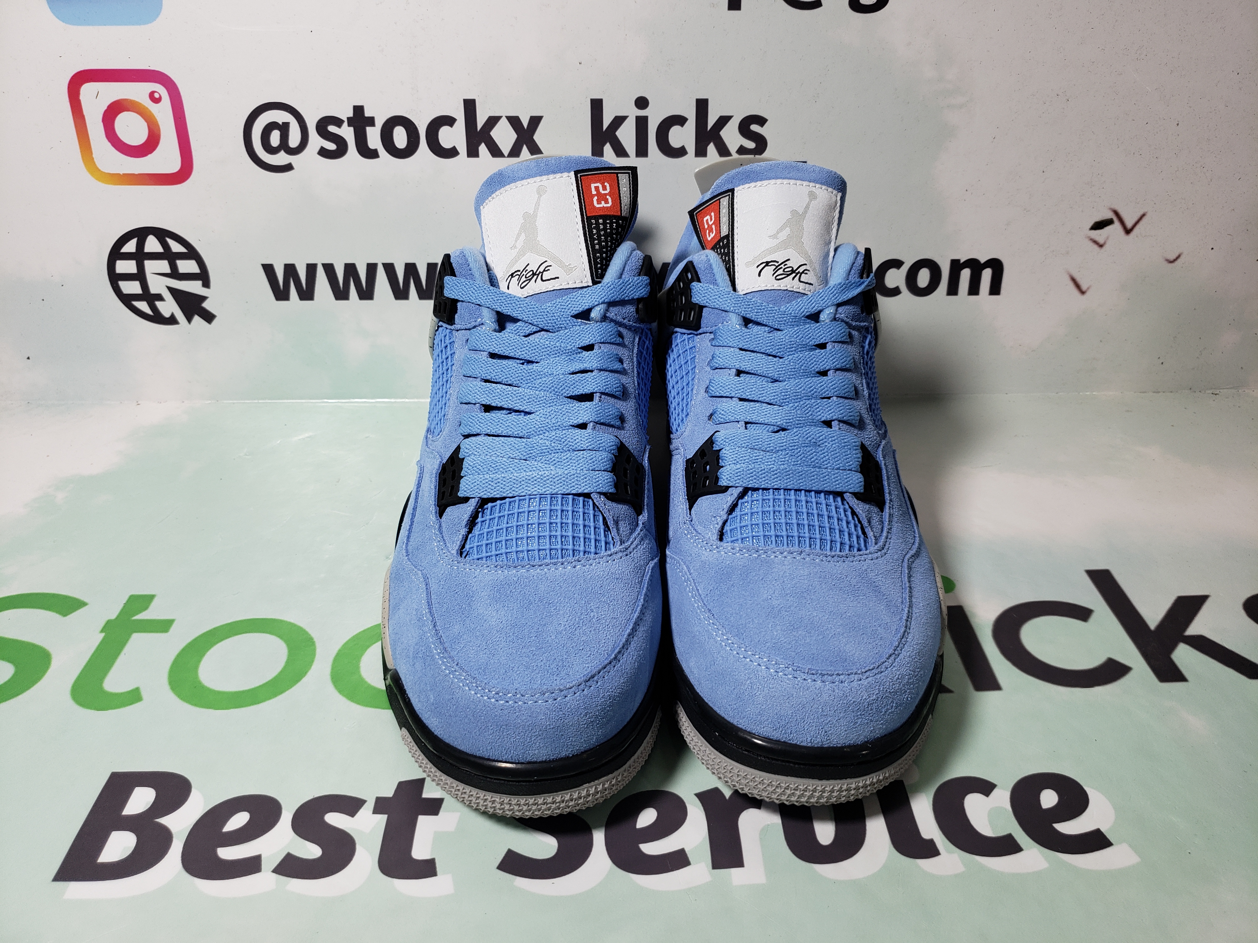 PK God Batch Air Jordan 4 SE University Blue CT8527-400 review stockxkicks 02