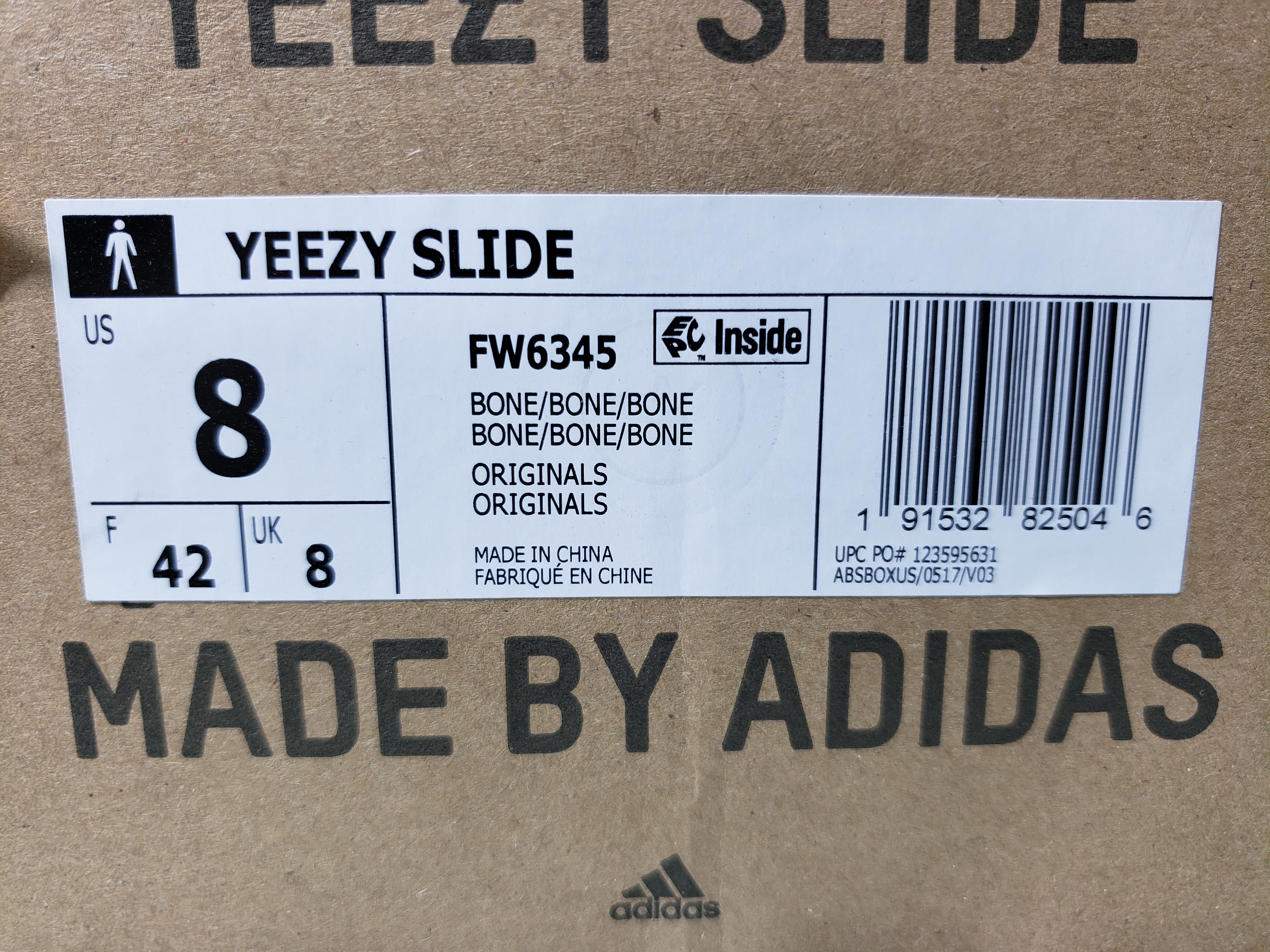 PK God adidas Yeezy Slide Bone FW6345 review stockxkicks 00