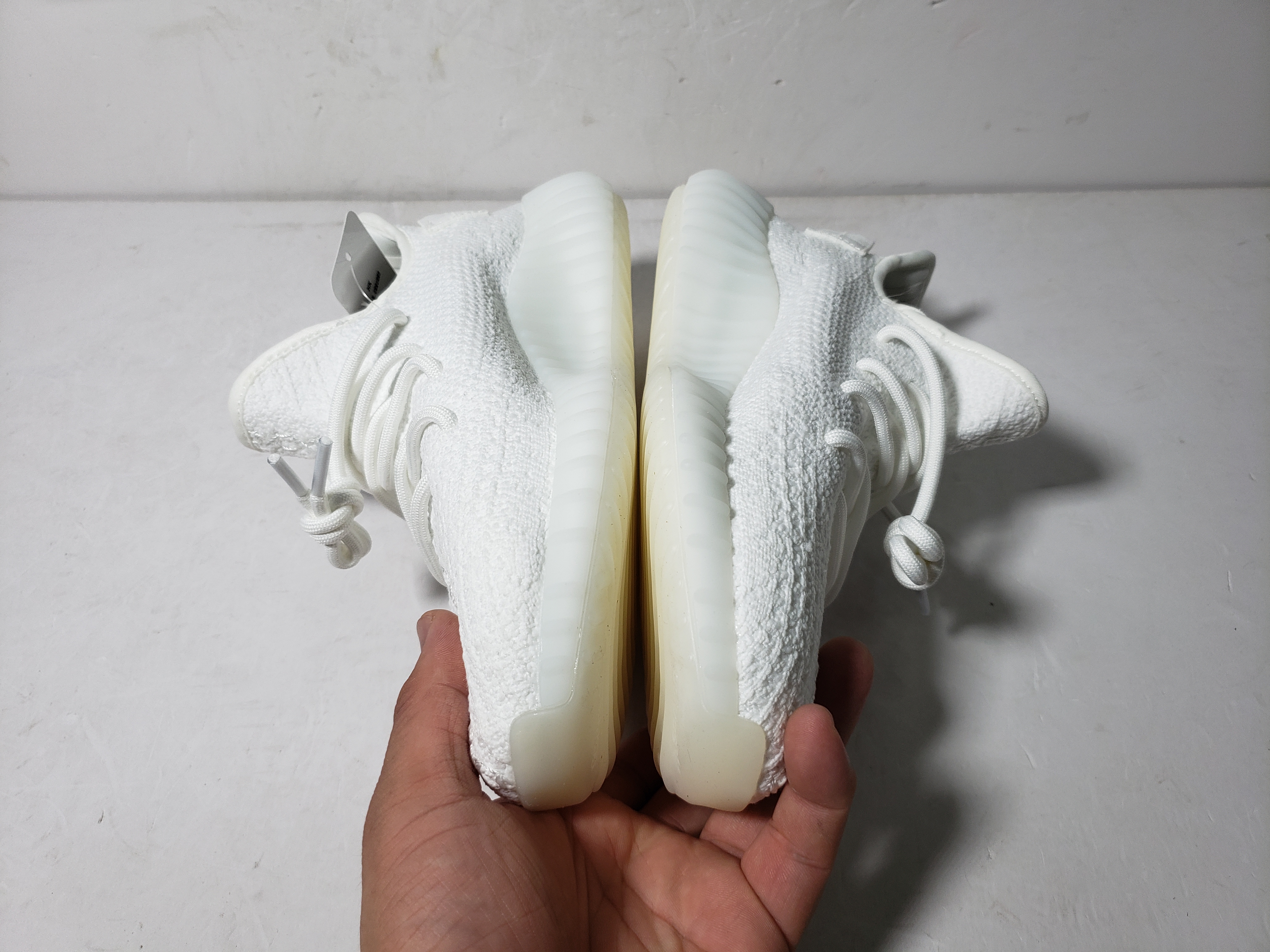 PK God Batch adidas Yeezy Boost 350 V2 Cream/Triple White CP9366 review stockxkicks 02