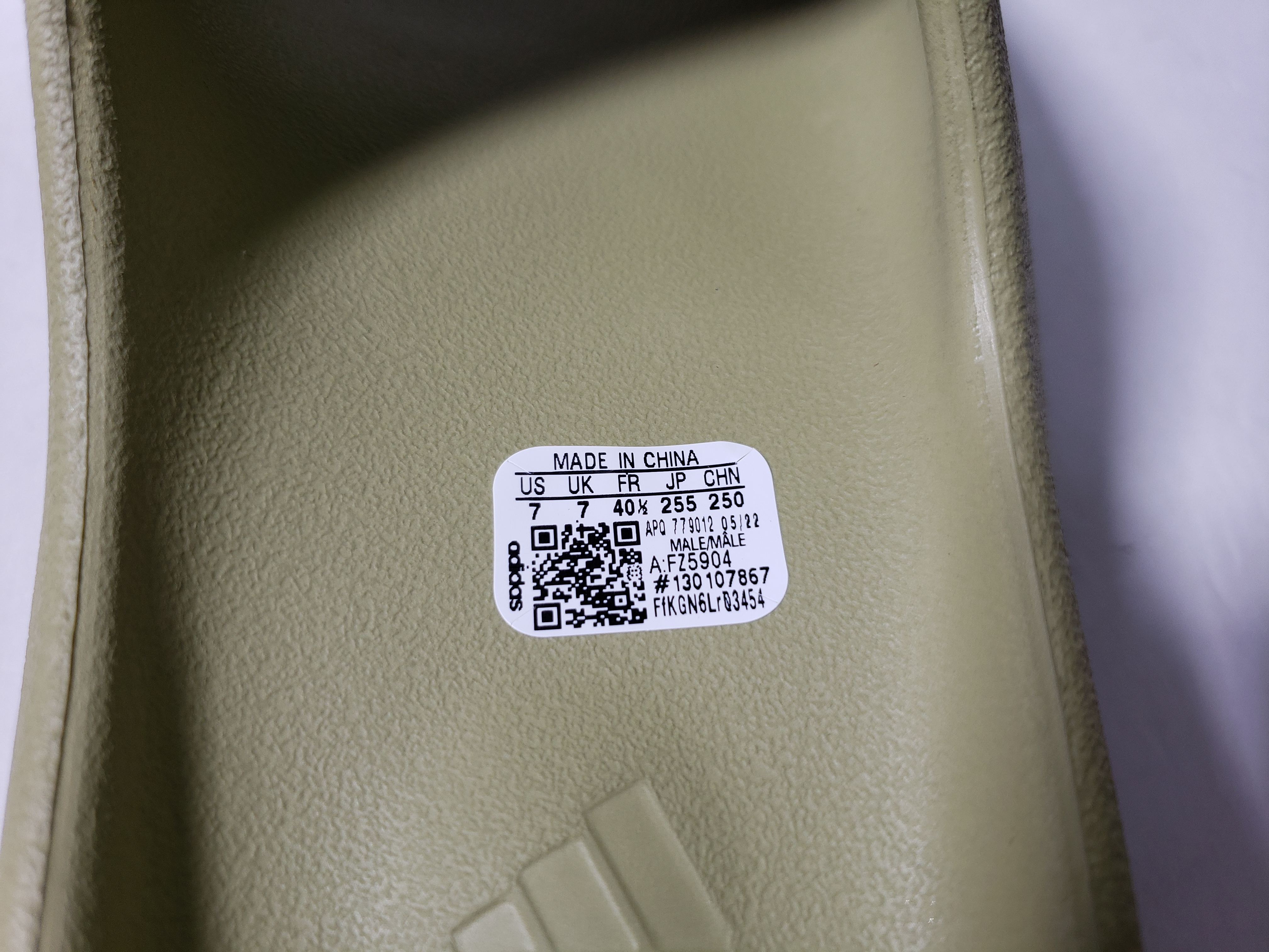 PK God Batch adidas Yeezy Slide Resin FZ5904 review stockxkicks 06