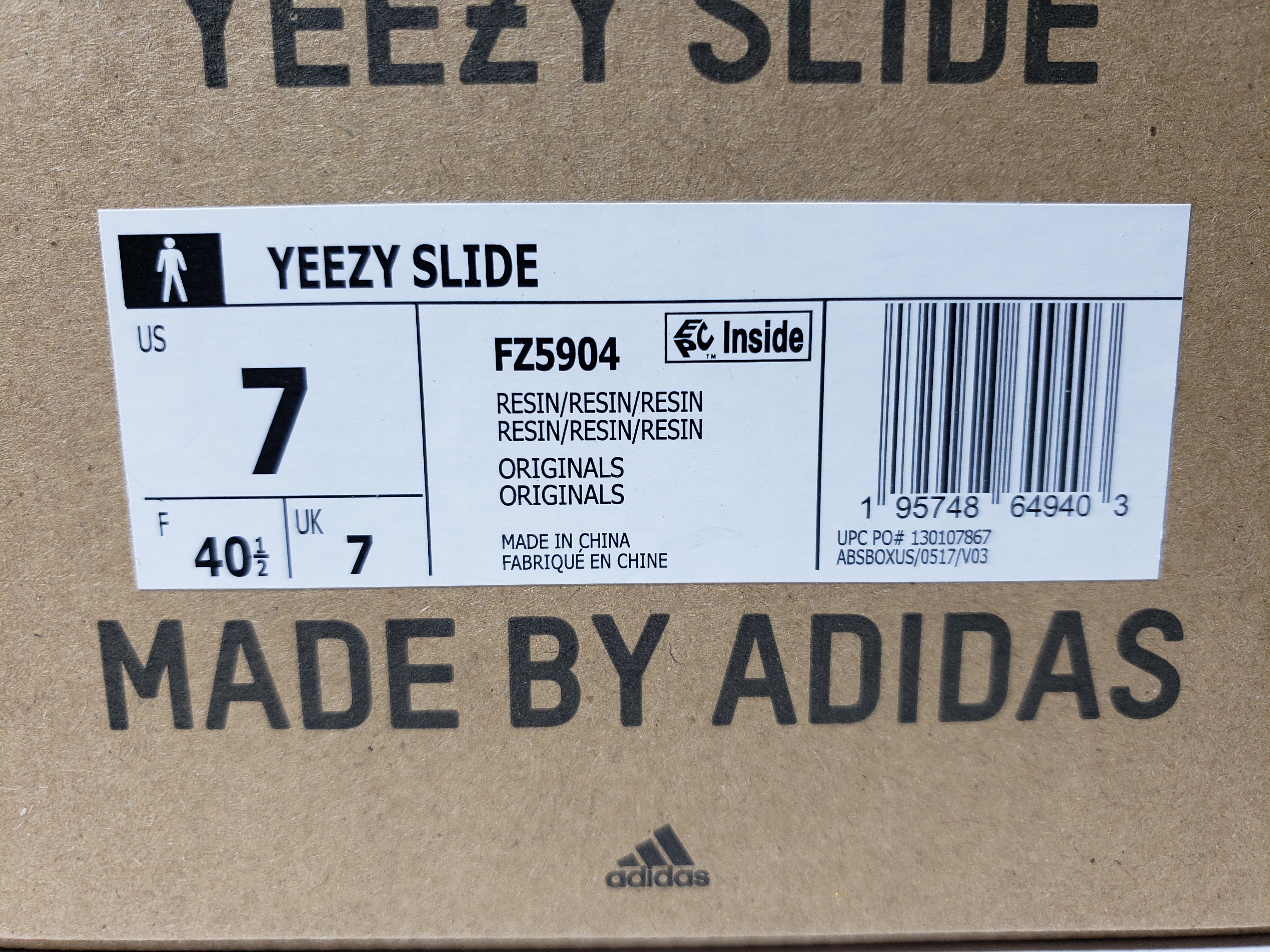 PK God Batch adidas Yeezy Slide Resin FZ5904 review stockxkicks 00