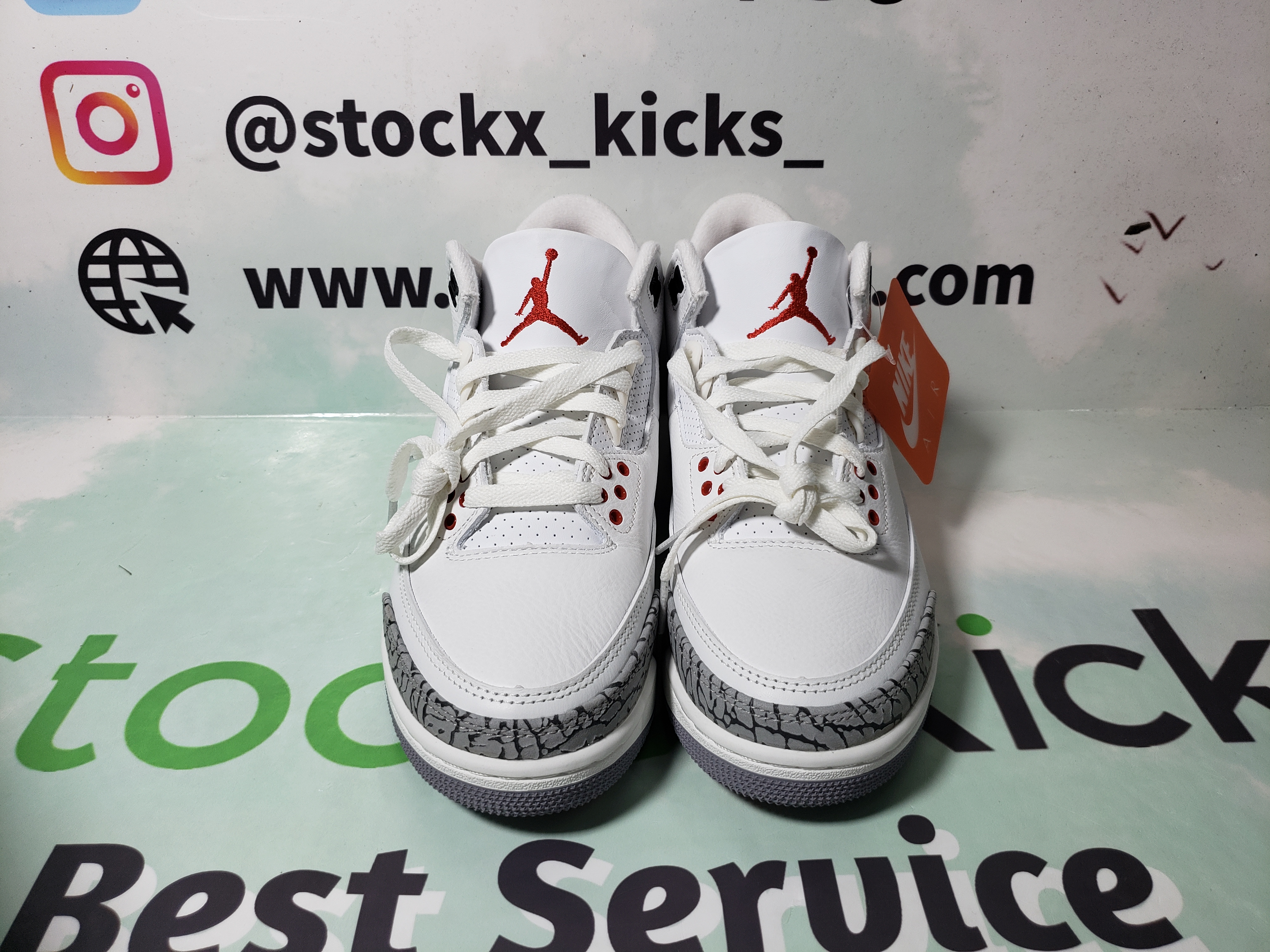 PK God Batch Air Jordan 3 White Cement Reimagined DN3707-100 review stockxkicks 02