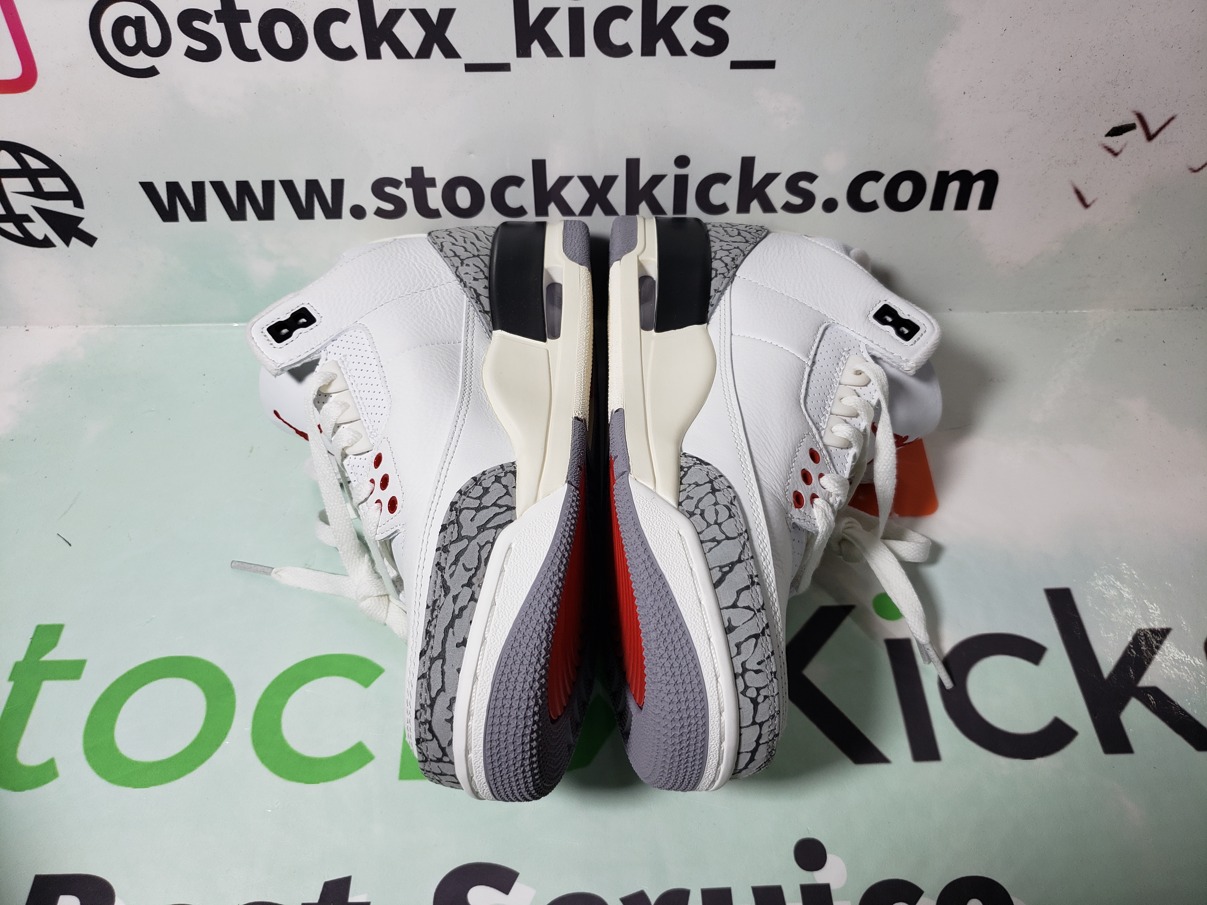 PK God Batch Air Jordan 3 White Cement Reimagined DN3707-100 review stockxkicks 03