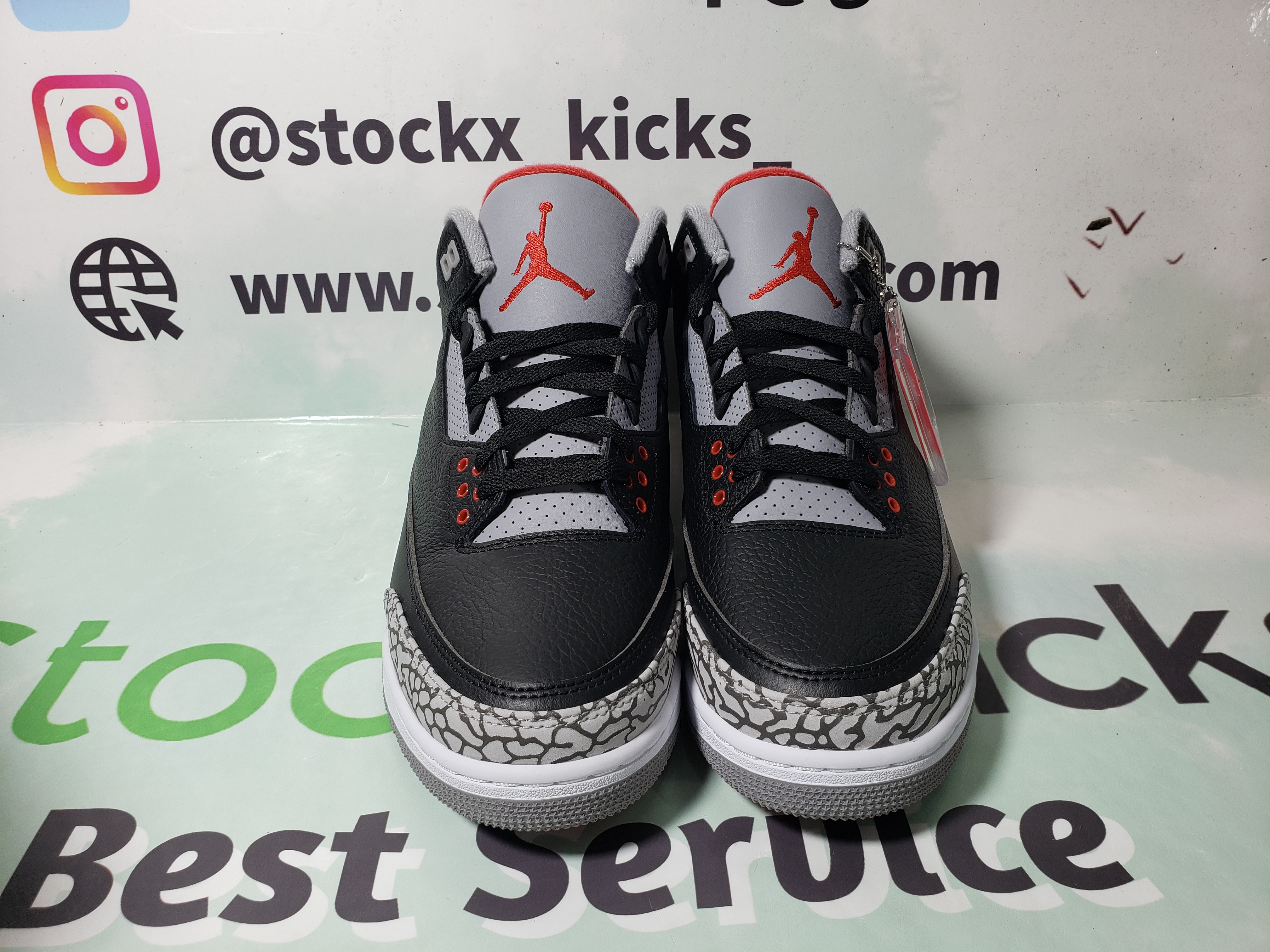 PK God Batch Air Jordan 3 Retro Black Cement (2018) 854262-001 review stockxkicks 02