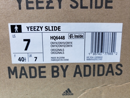 PK God Batch adidas Yeezy Slide Onyx HQ6448 review 