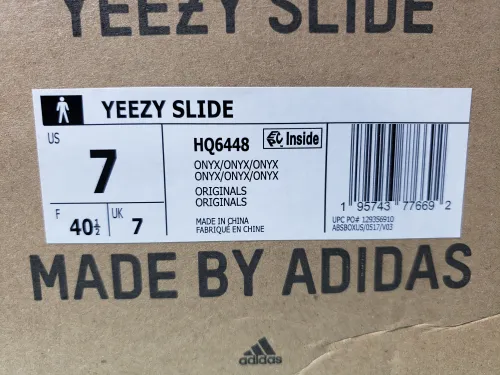 PK God Batch adidas Yeezy Slide Onyx HQ6448 review 