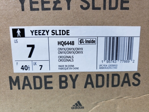 PK God Batch adidas Yeezy Slide Onyx HQ6448 review 