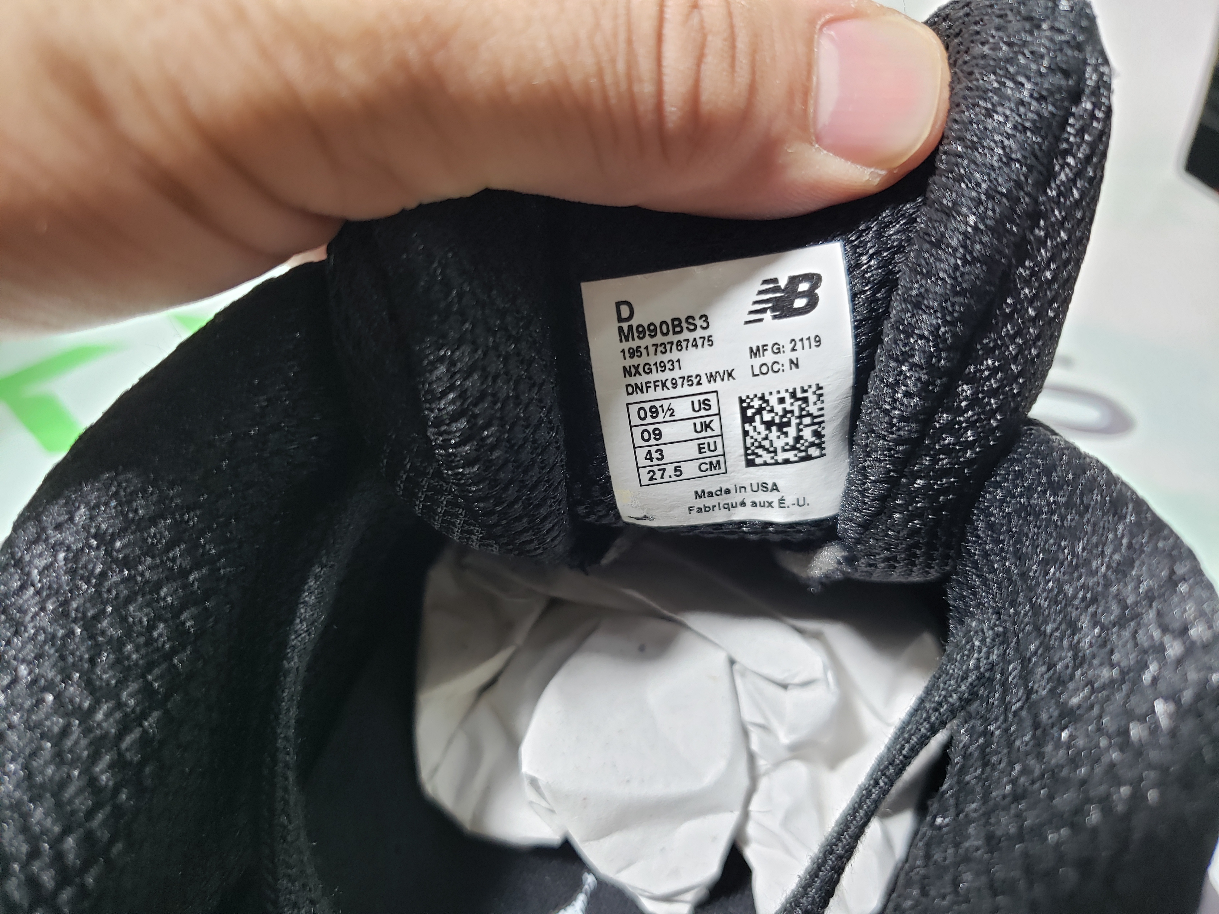 New Balance 990v3 Black White M990BS3 review stockxkicks 05