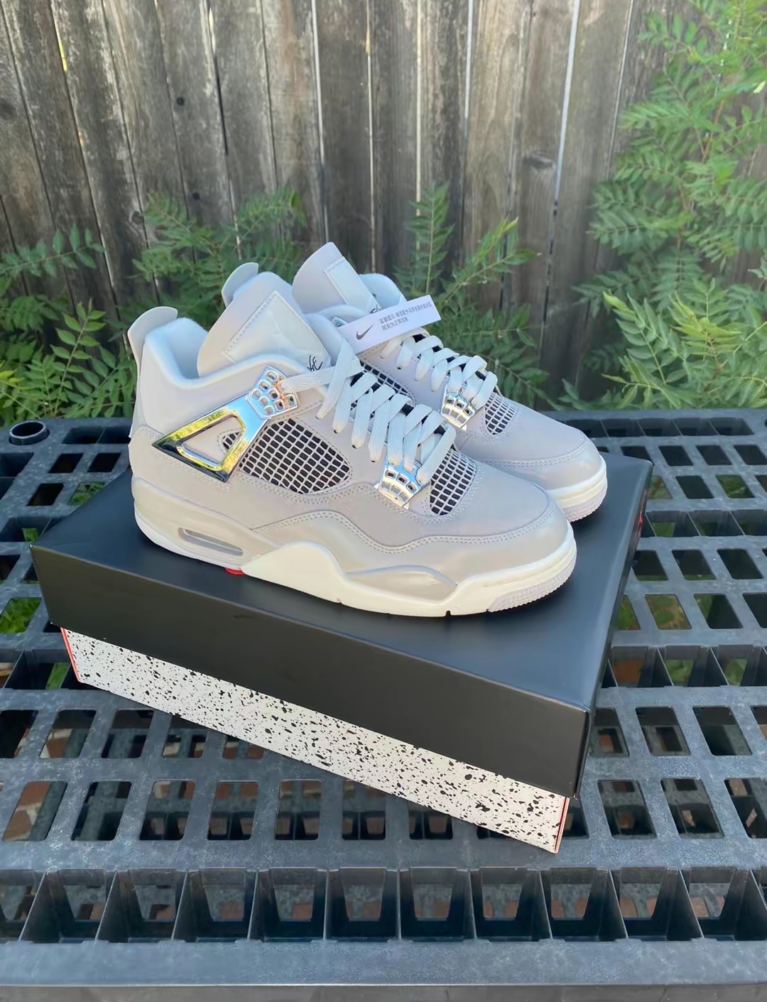 Pk God Batch Nike Air Jordan 4 Retro Frozen Moments AQ9129-001 review Josb 00