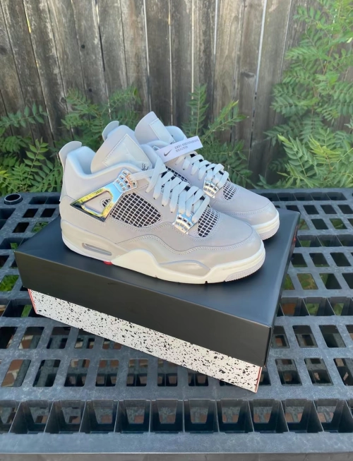 Pk God Batch Nike Air Jordan 4 Retro Frozen Moments AQ9129-001 review 