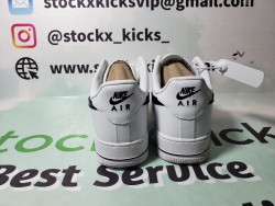 LJR Batch Nike Air Force 1 Low White Black (2020) CJ0952-100 review stockxkicks 01
