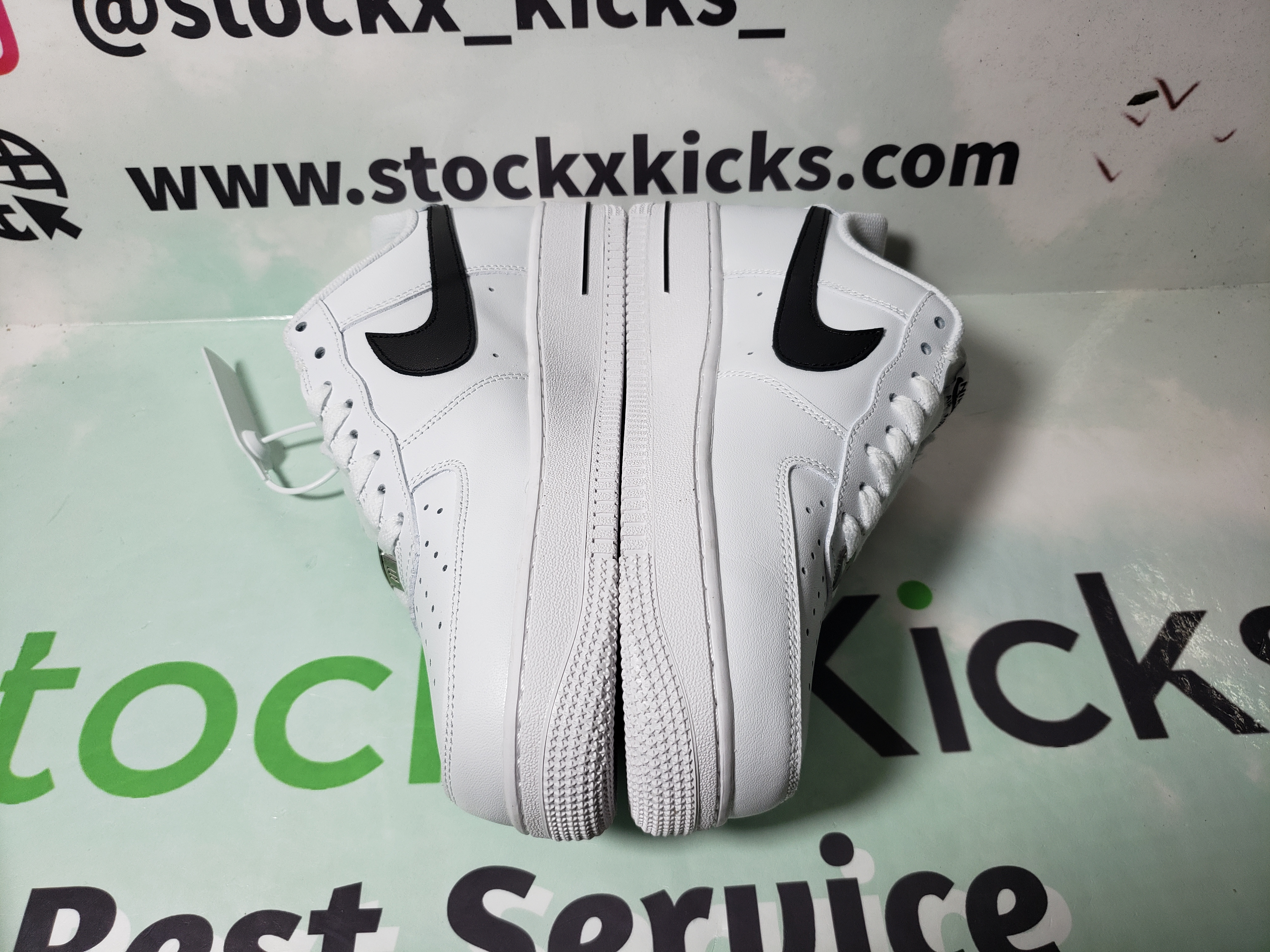LJR Batch Nike Air Force 1 Low White Black (2020) CJ0952-100 review stockxkicks 02